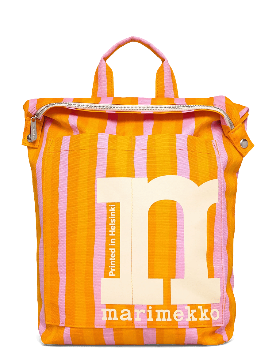 Marimekko - MONO BACKPACK PICCOLO - moetrendid - orange, pink - 1