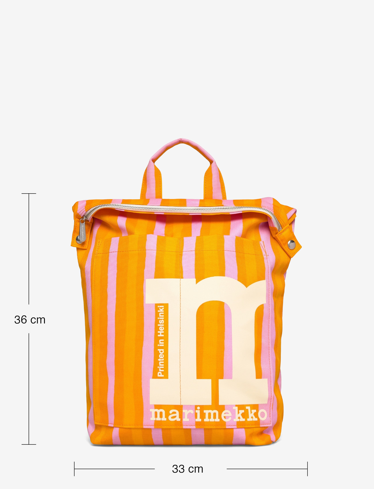 Marimekko - MONO BACKPACK PICCOLO - backpacks - orange, pink - 4