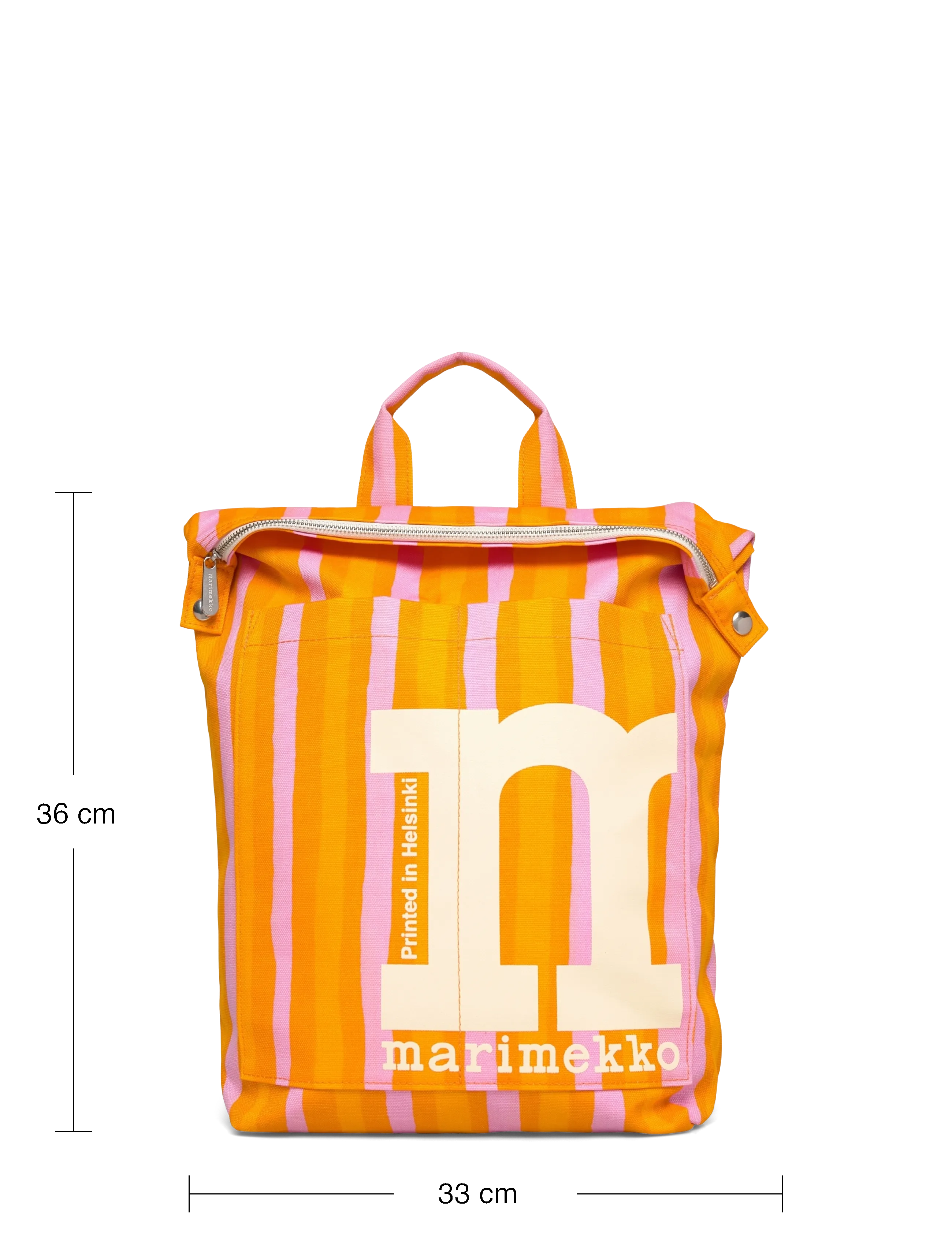 Marimekko - MONO BACKPACK PICCOLO - rucksäcke - orange, pink - 4
