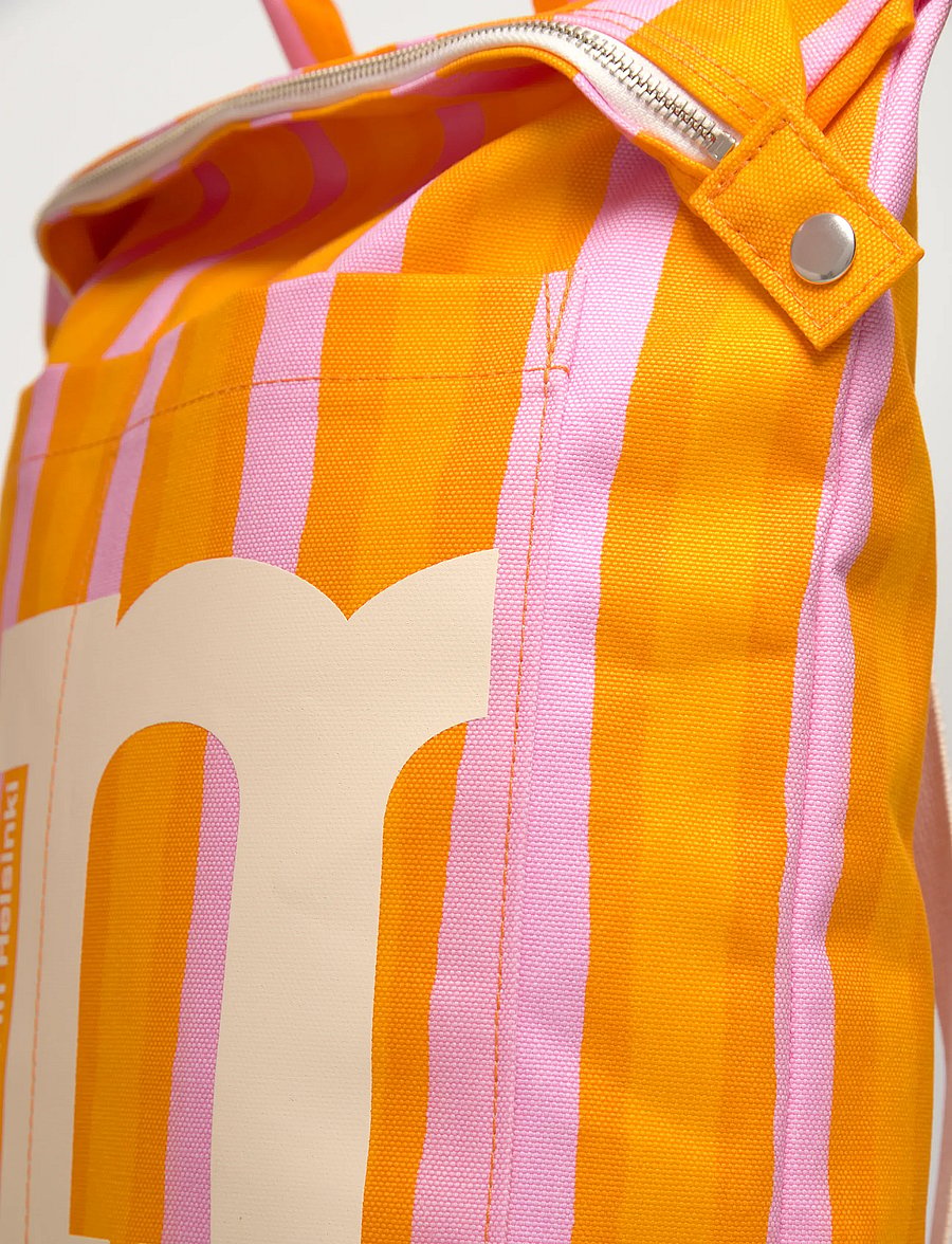 Marimekko - MONO BACKPACK PICCOLO - moetrendid - orange, pink - 5