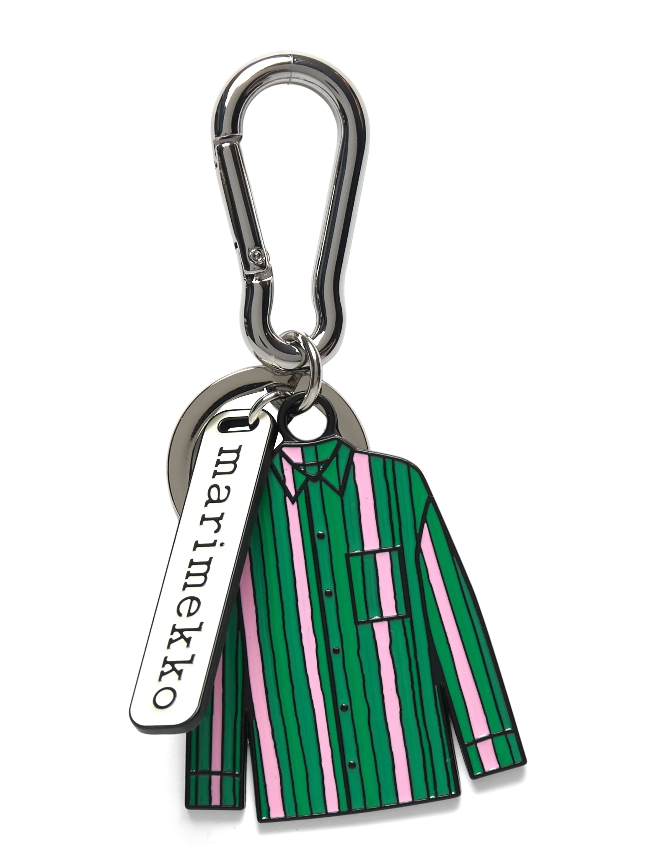 Marimekko VEKKU - Taschen - GREEN, LIGHT PINK / green