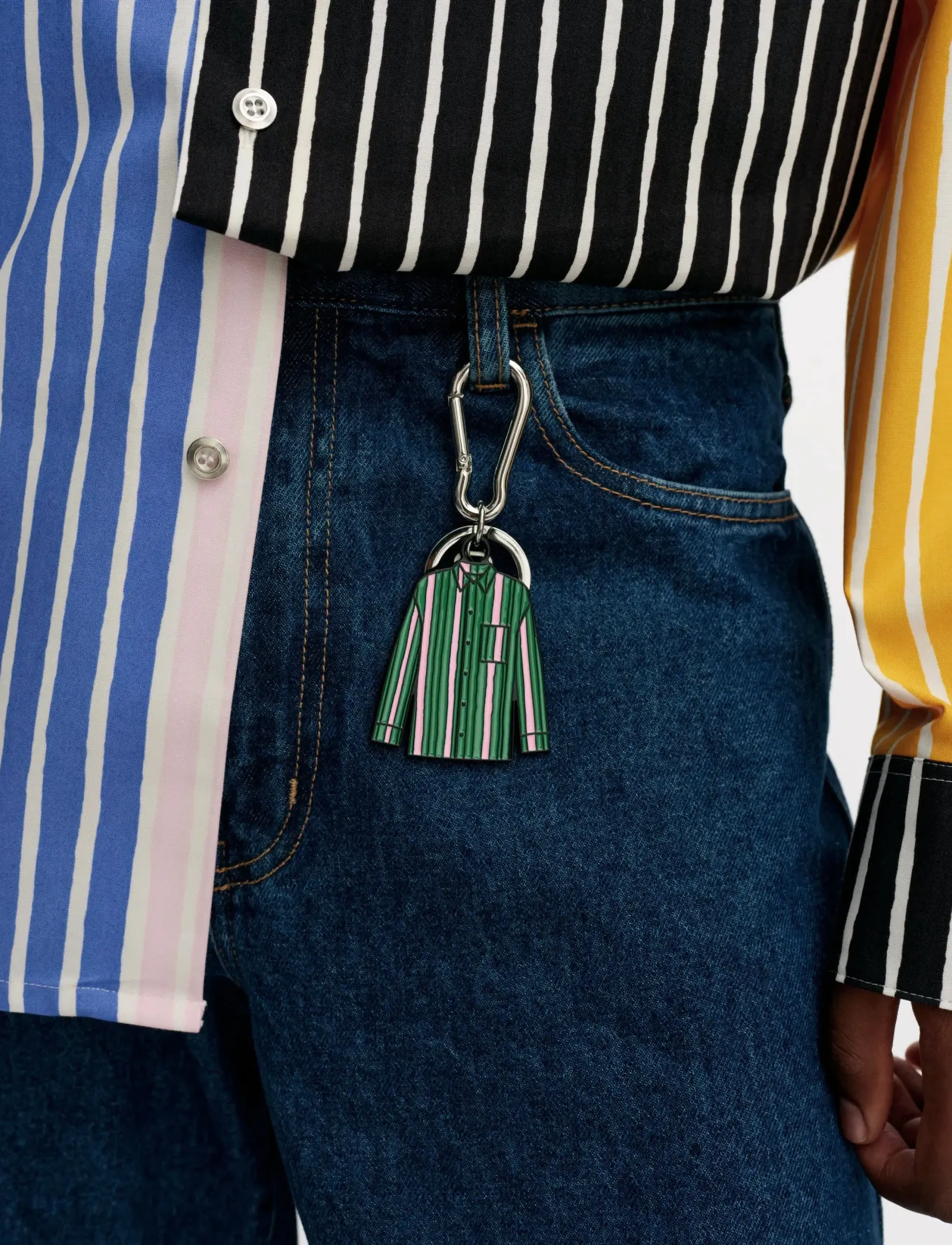 Marimekko Vekku, One Size, Designer, Grün - Key Rings & Bag Charms, Frauen
