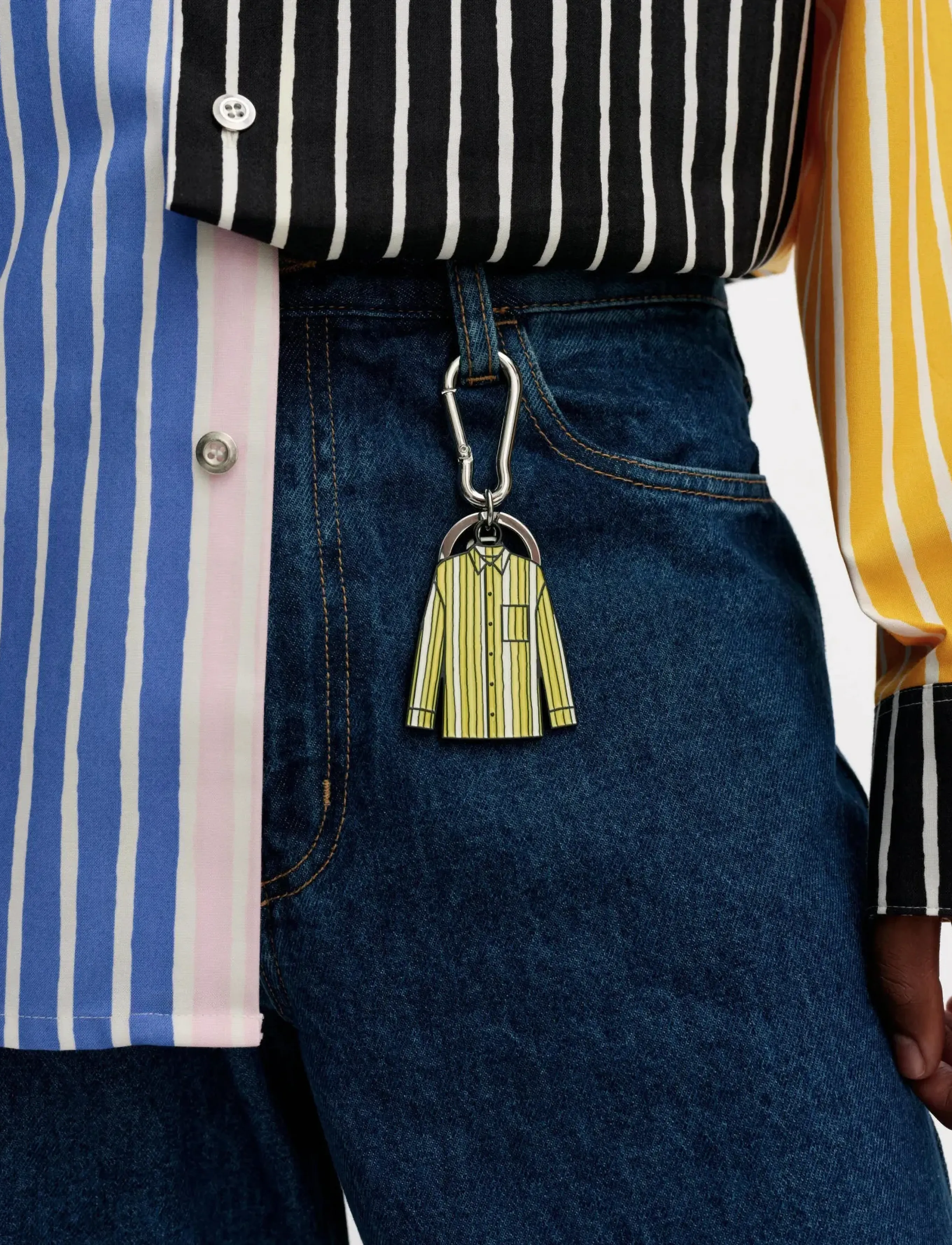 Marimekko Vekku, One Size, Designer, Gelb - Key Rings & Bag Charms, Frauen