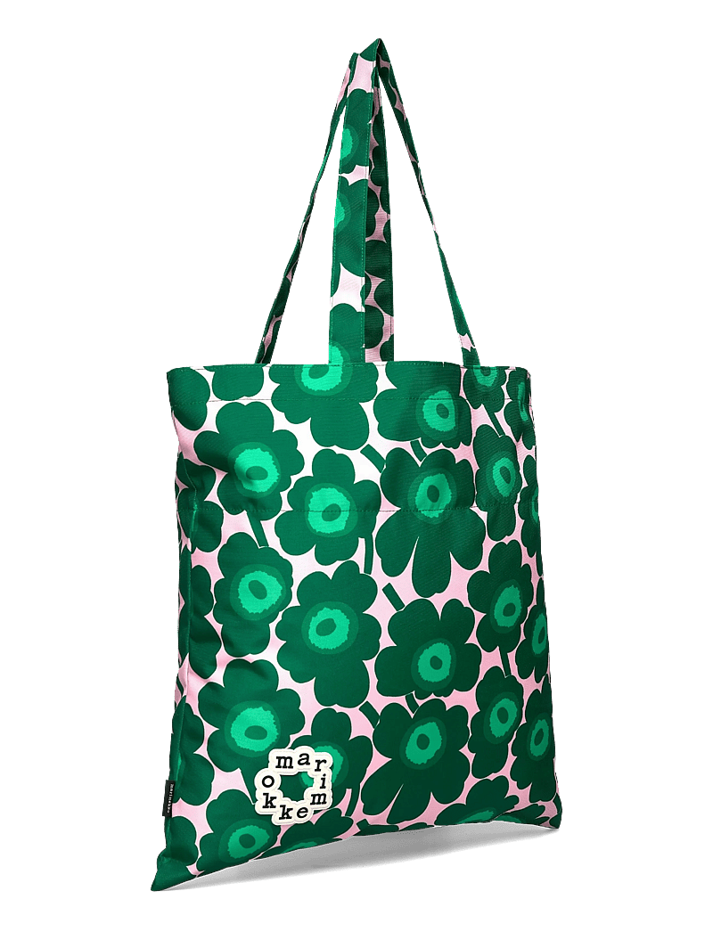 Marimekko - METKA MINI UNIKKO - tote bags - dark green, pink, green - 2