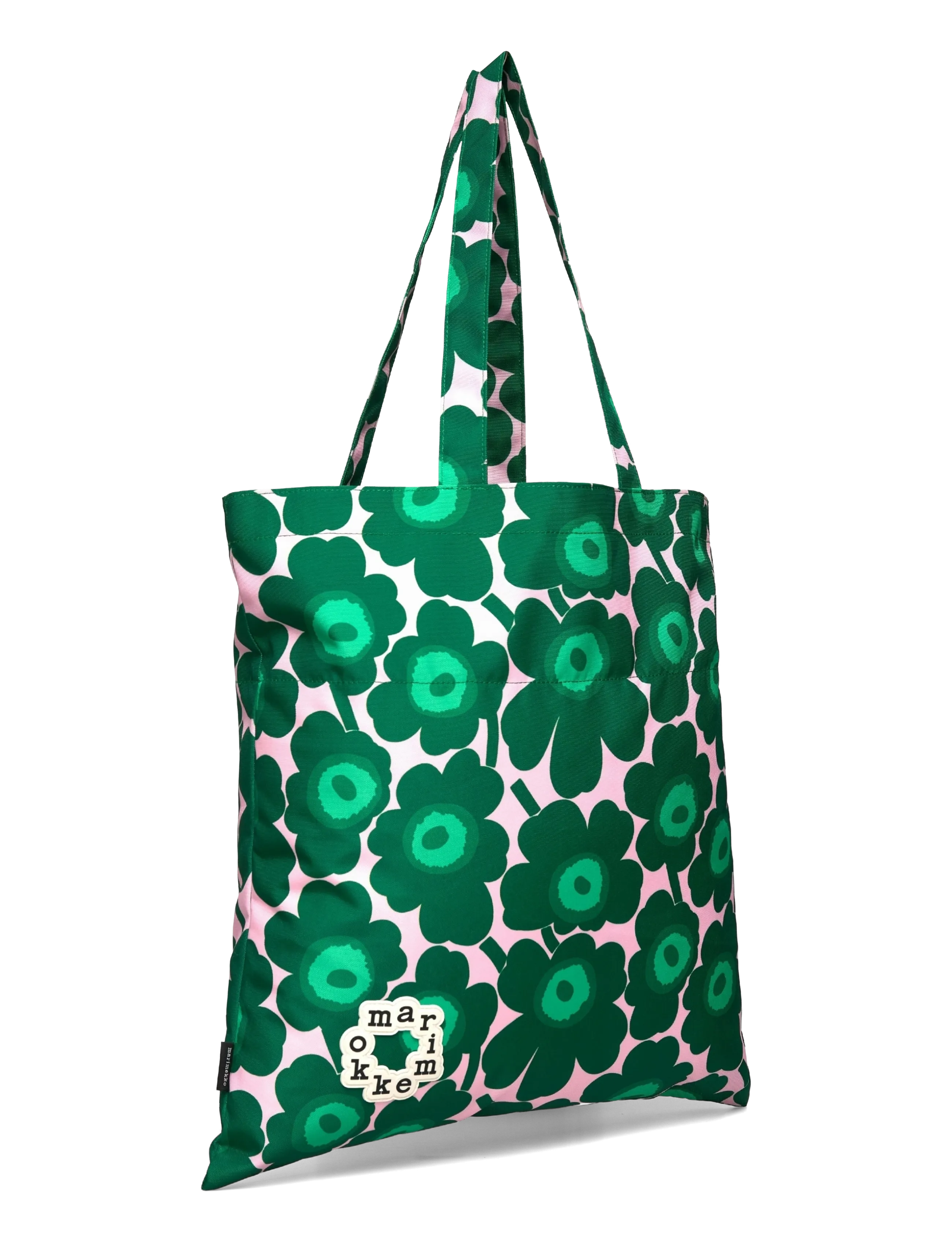 Marimekko - METKA MINI UNIKKO - tote bags - dark green, pink, green - 2