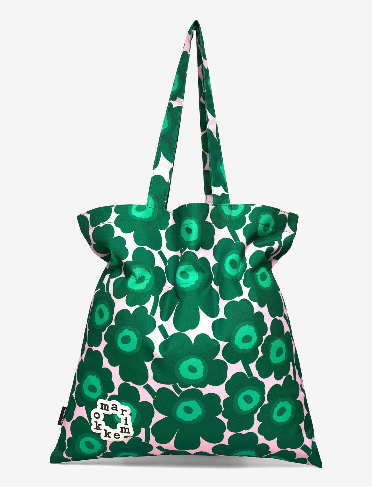 Marimekko - METKA MINI UNIKKO - tote bags - dark green, pink, green - 3