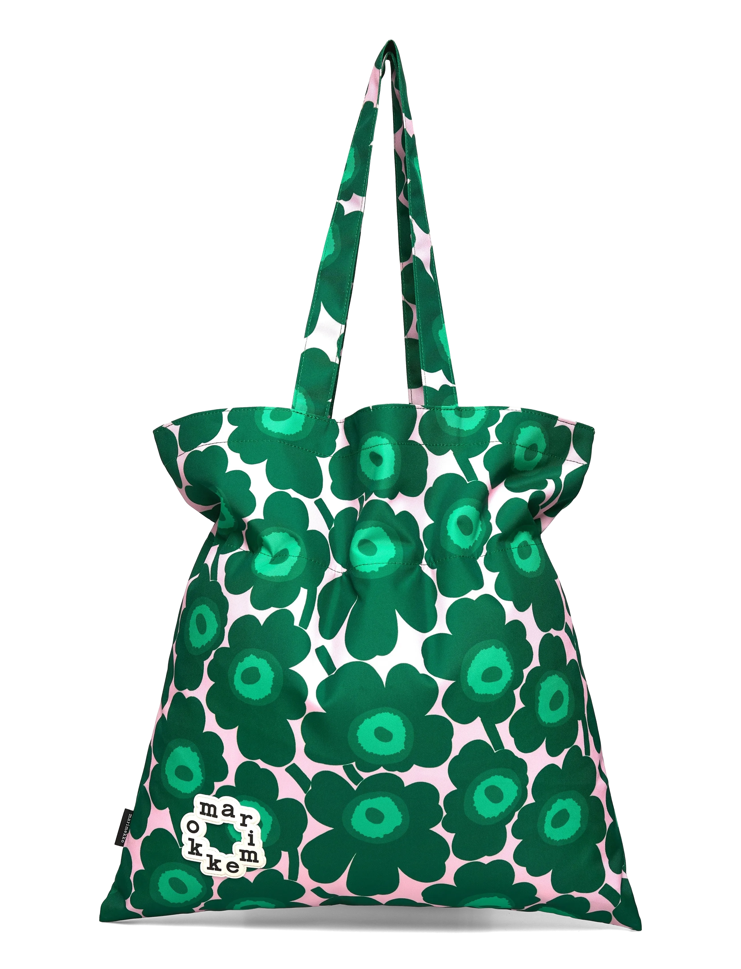 Marimekko - METKA MINI UNIKKO - tote bags - dark green, pink, green - 3