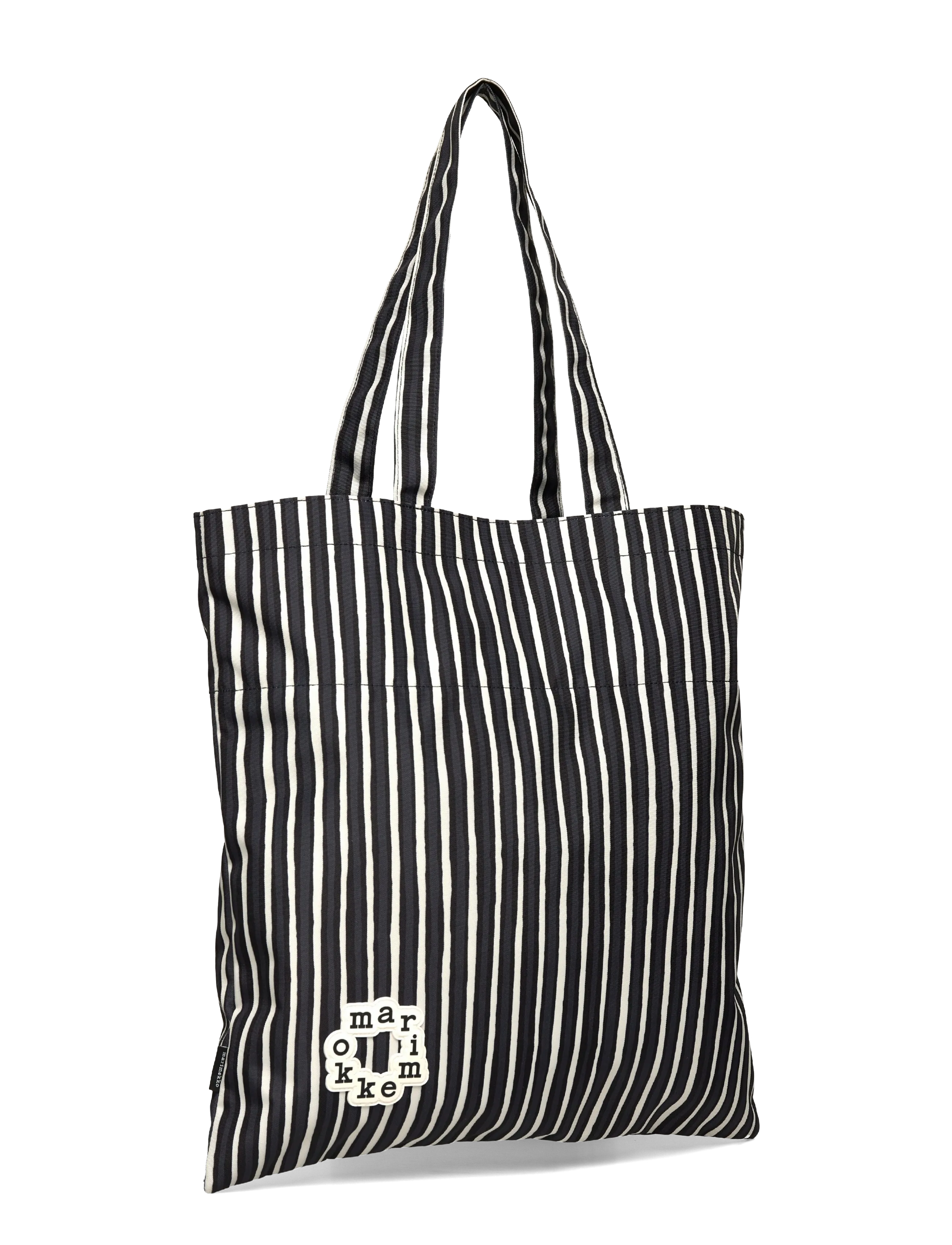 Marimekko - METKA PICCOLO - tote bags - black, white - 3