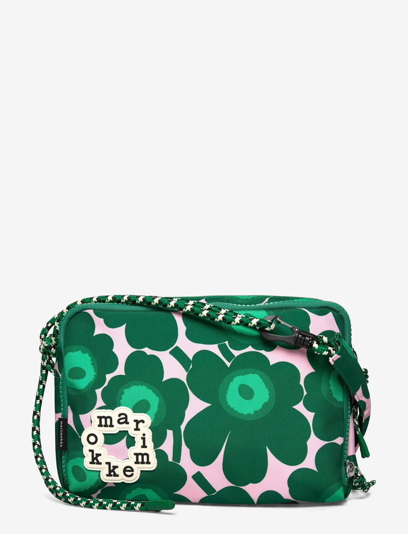 Marimekko - KAVARI MINI UNIKKO - mode trends - dark green, pink, green - 1