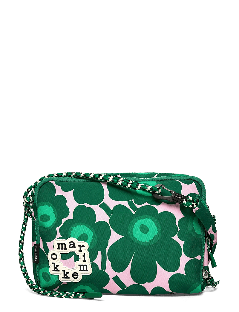 Marimekko - KAVARI MINI UNIKKO - mode trends - dark green, pink, green - 1