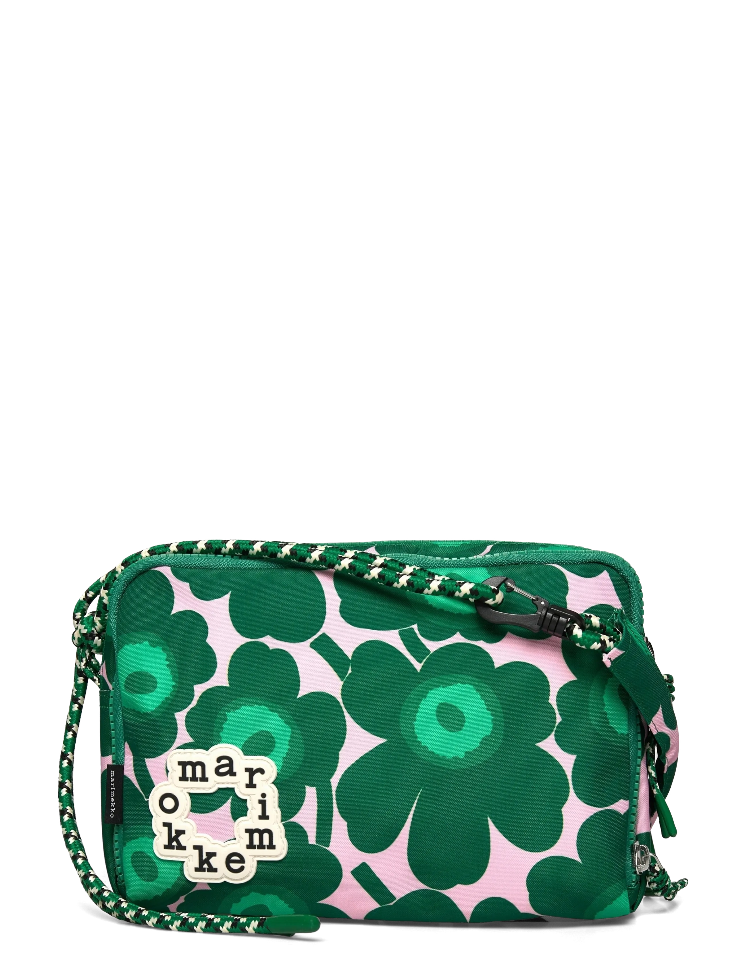 Marimekko - KAVARI MINI UNIKKO - dark green, pink, green - 1