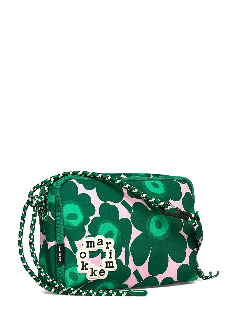 Marimekko - KAVARI MINI UNIKKO - mode trends - dark green, pink, green - 3