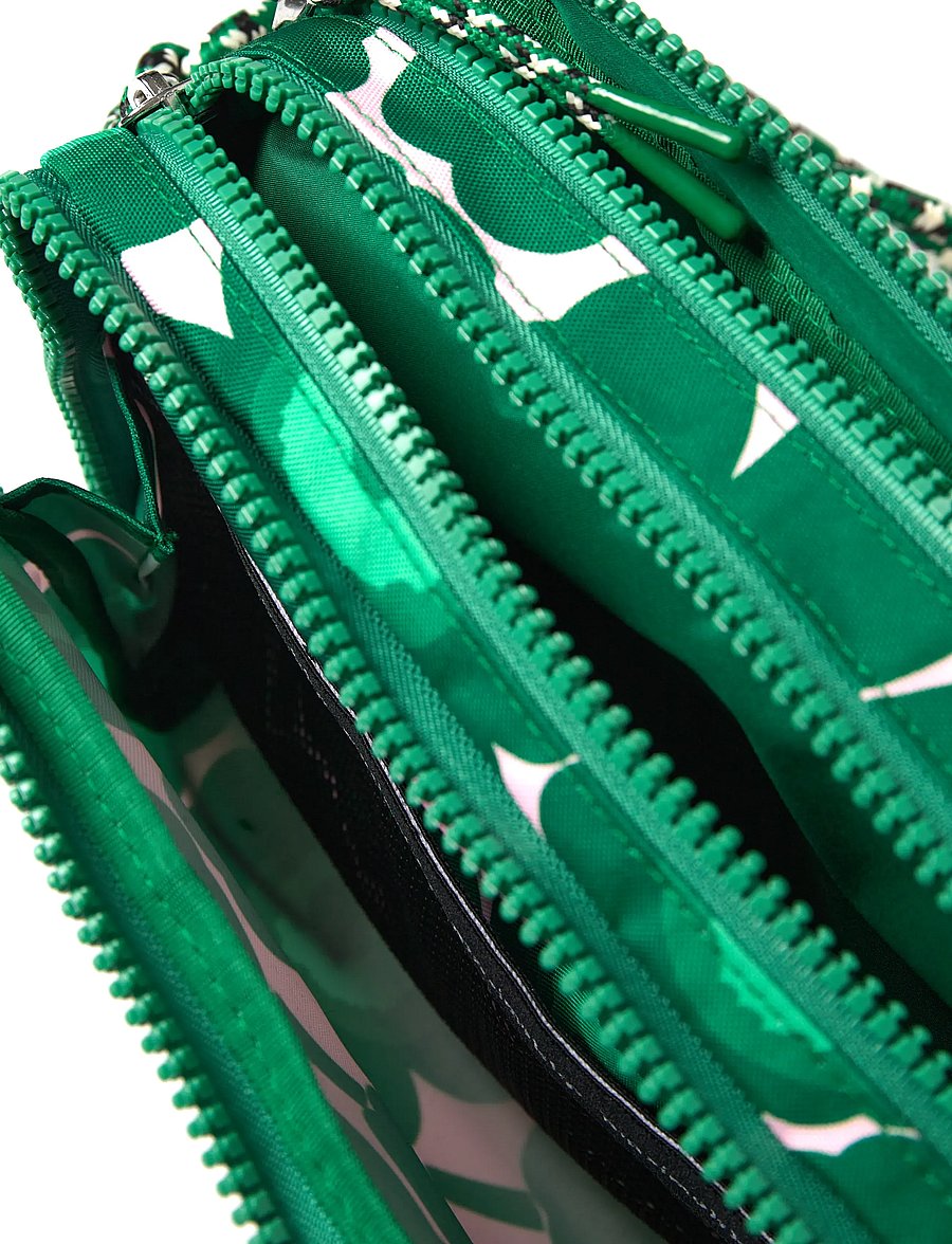 Marimekko - KAVARI MINI UNIKKO - dark green, pink, green - 5