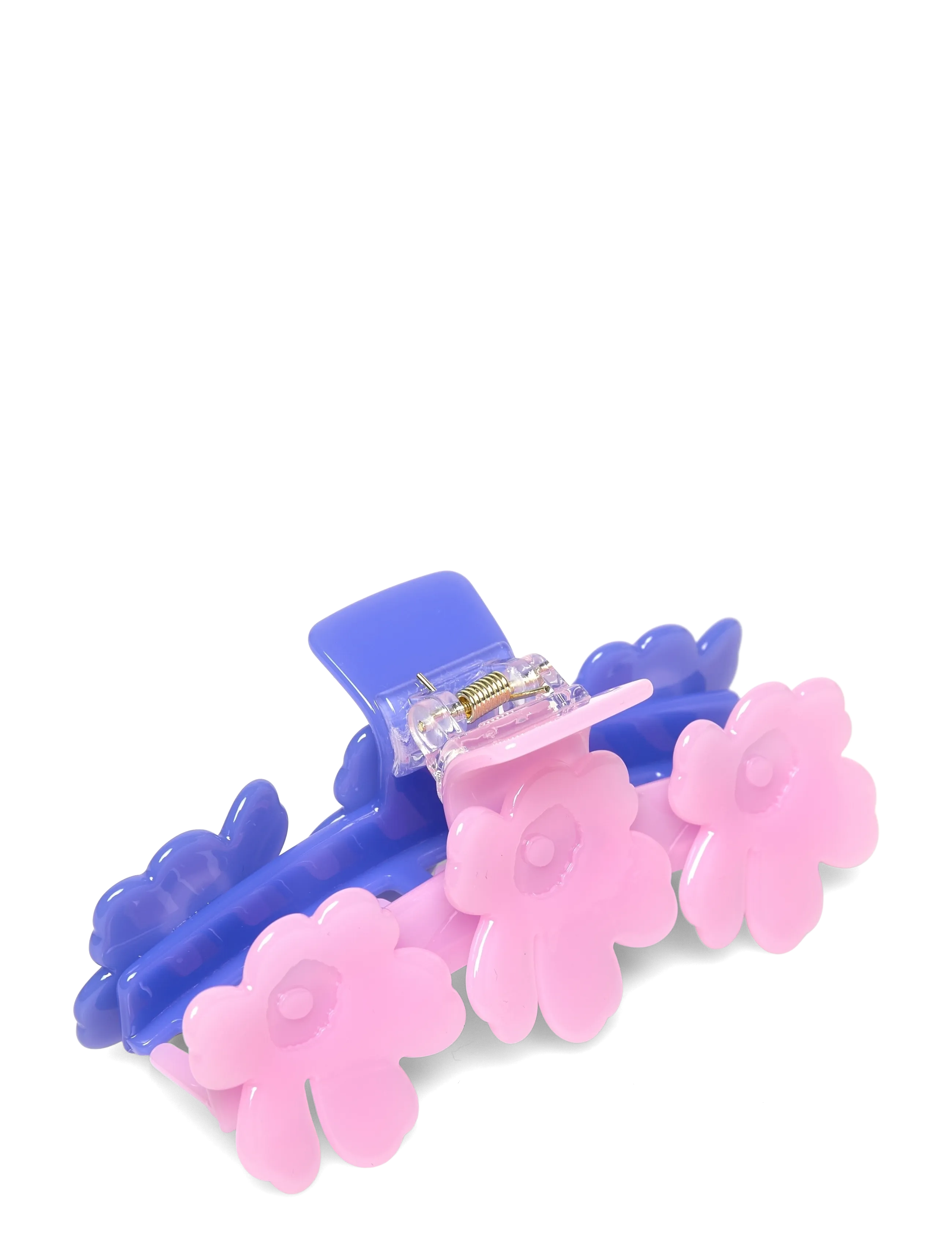 Marimekko MINI UNIKKO HAIR CLIP TWO-TONE - Accessoarer - DARK BLUE, PINK / pink/rose