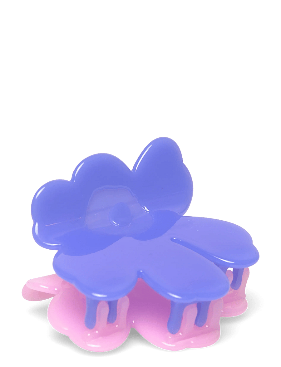 Marimekko - UNIKKO HAIR CLIP S TWO-TONE - barrette - dark blue, pink - 2