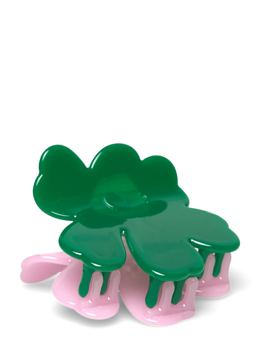 Marimekko - UNIKKO HAIR CLIP S TWO-TONE - hårspænde - pink, dark green - 2