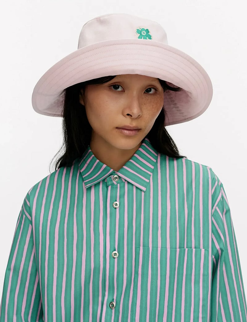 Marimekko - RONDEL SOLID - huer & kasketter - light pink, green - 0