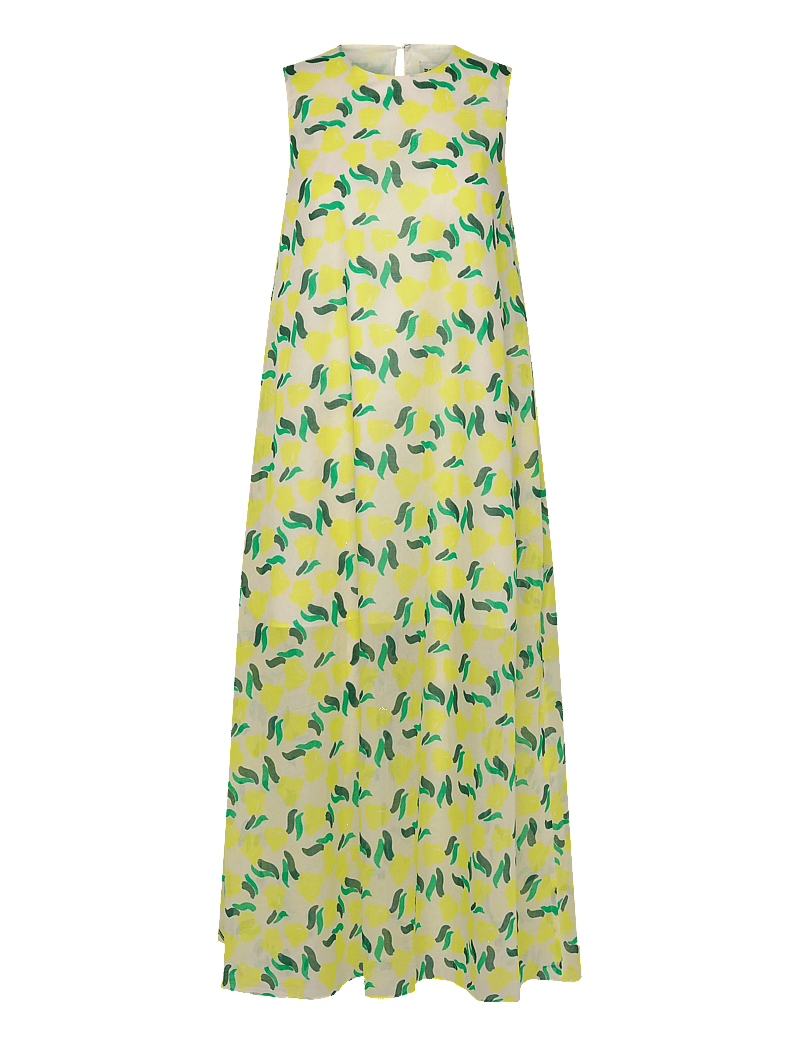 Marimekko - PIIRROOT LEMMITTY - maxi dresses - white, yellow, green - 1