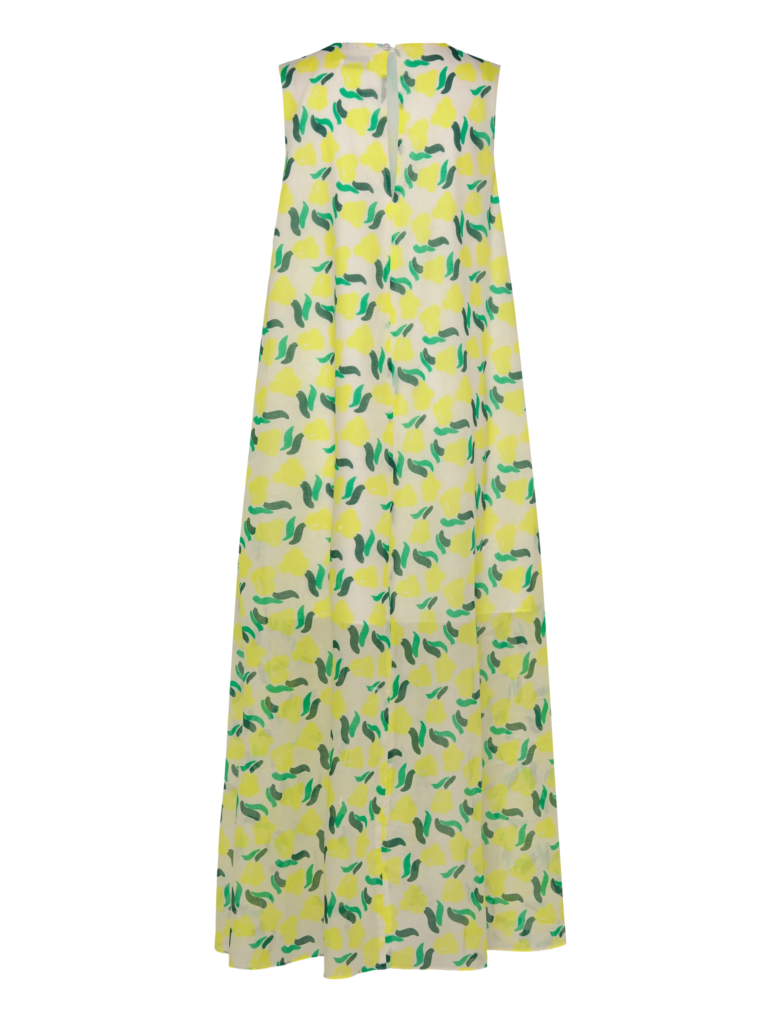 Marimekko - PIIRROOT LEMMITTY - sommarklänningar - white, yellow, green - 2