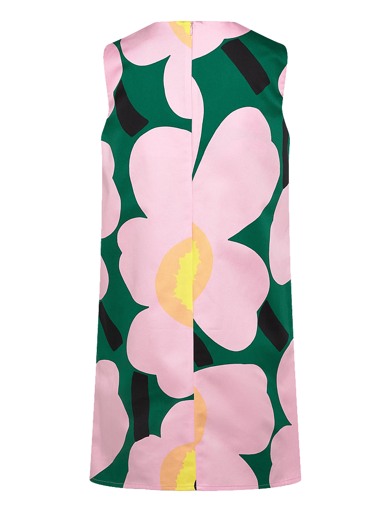 Marimekko - SILUETTI UNIKKO - minikleidid - green, pink, yellow - 2