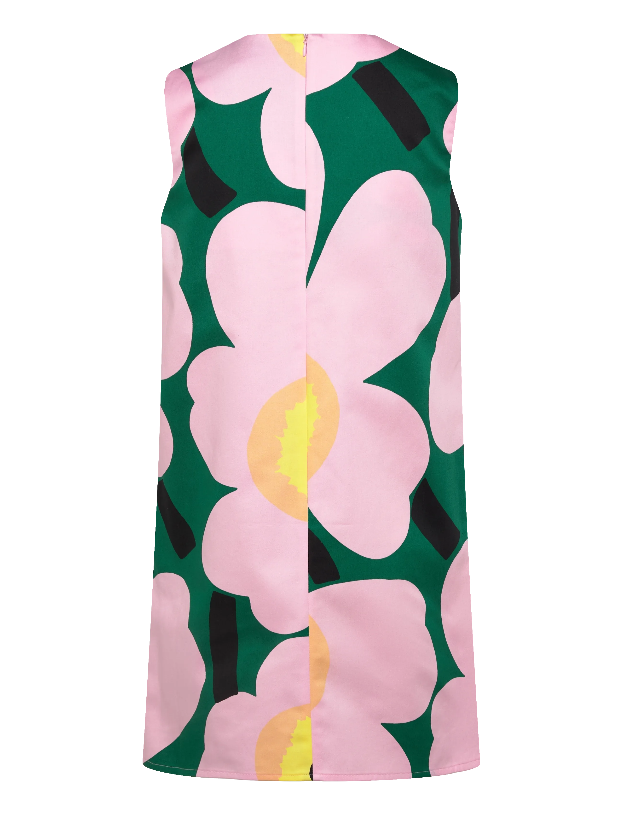 Marimekko - SILUETTI UNIKKO - short dresses - green, pink, yellow - 2