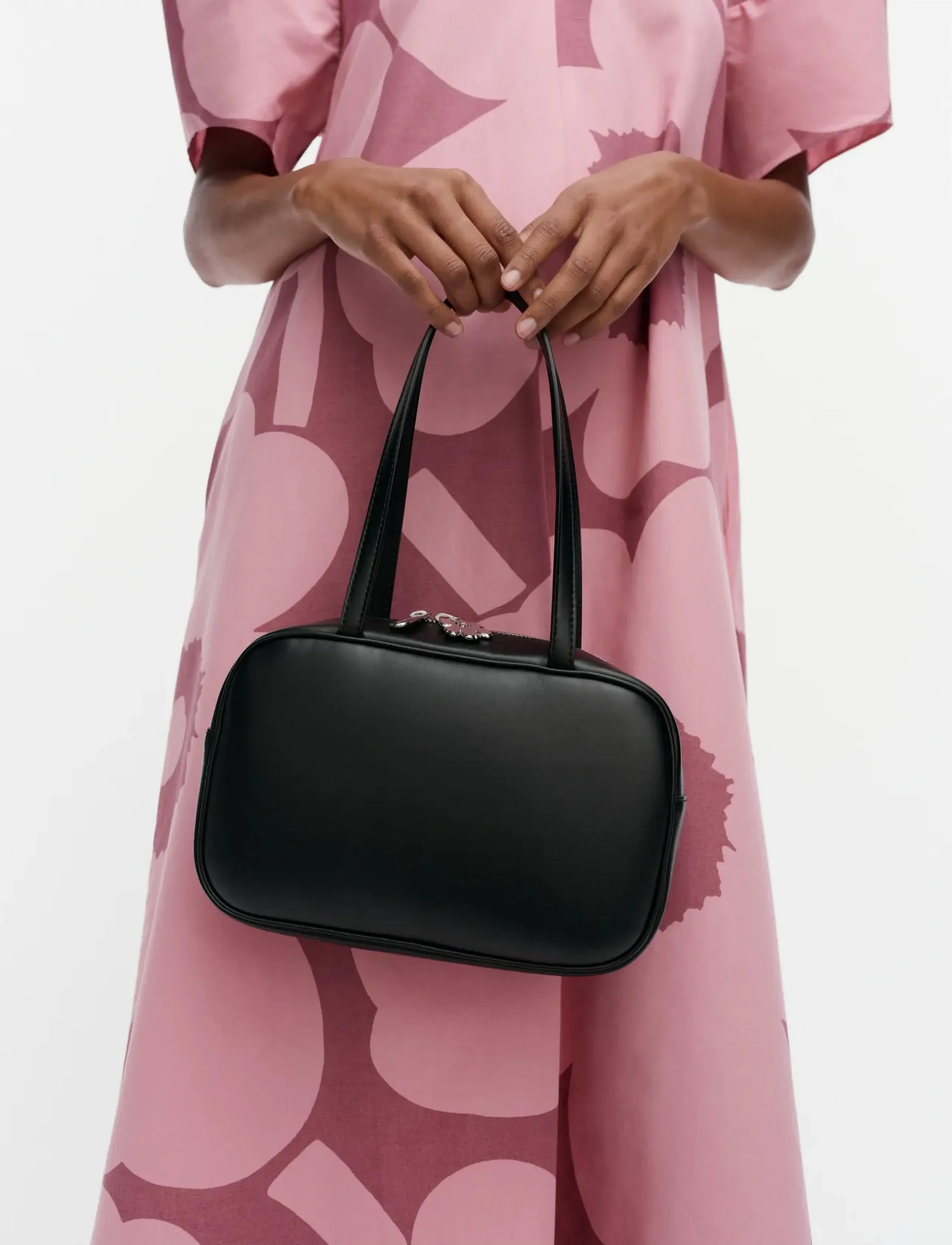 Marimekko Gratha Bowler, Kvinder, Bowler Taske, Sort, Str: ONE SIZE
