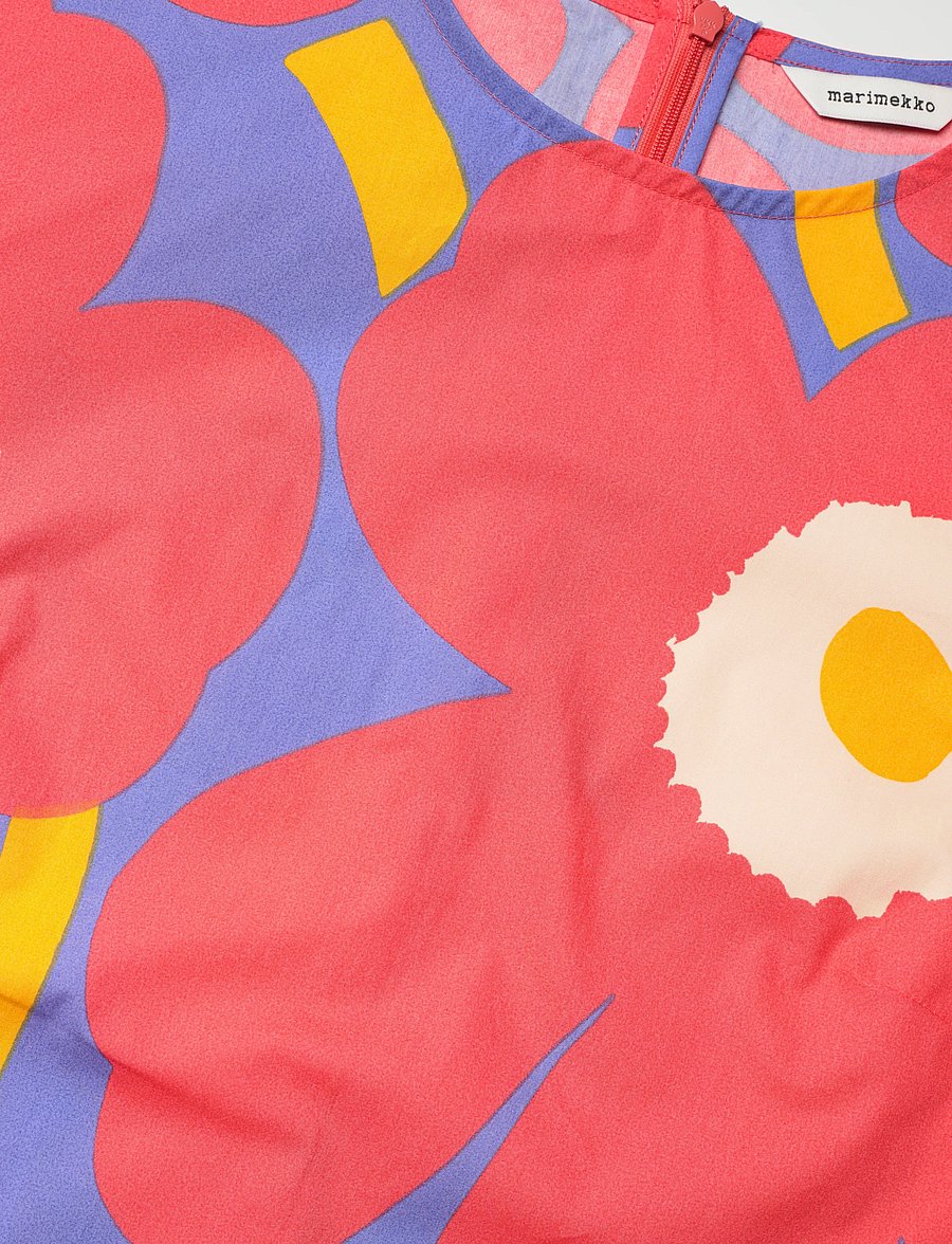 Marimekko - KUKKIVA UNIKKO - t-shirtkjoler - red, blue, orange - 5