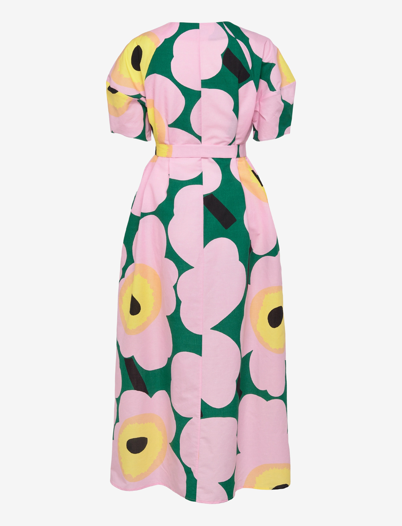 Marimekko - KAFFET UNIKKO - maxikjoler - green, light pink, yellow - 3