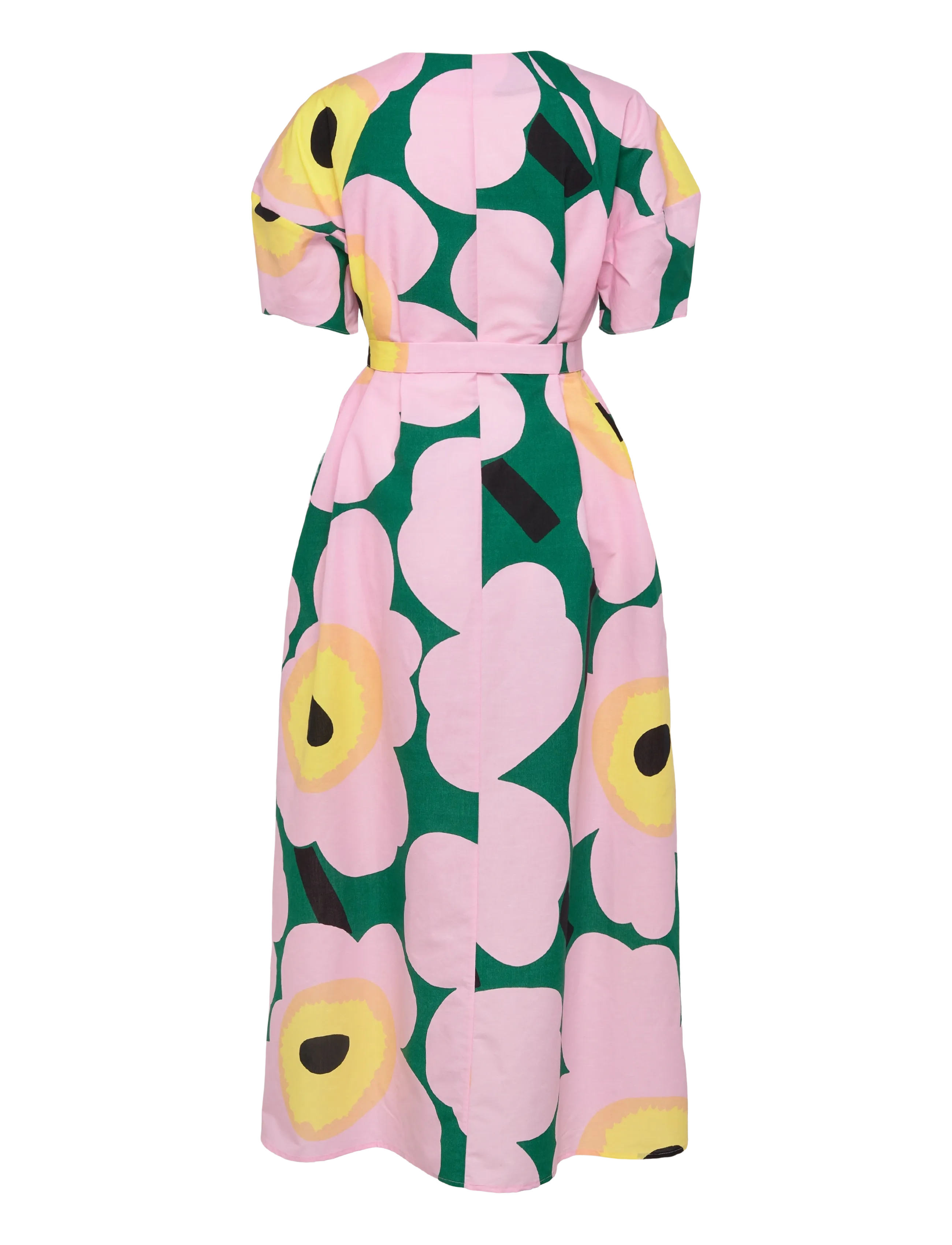 Marimekko - KAFFET UNIKKO - maxi dresses - green, light pink, yellow - 3