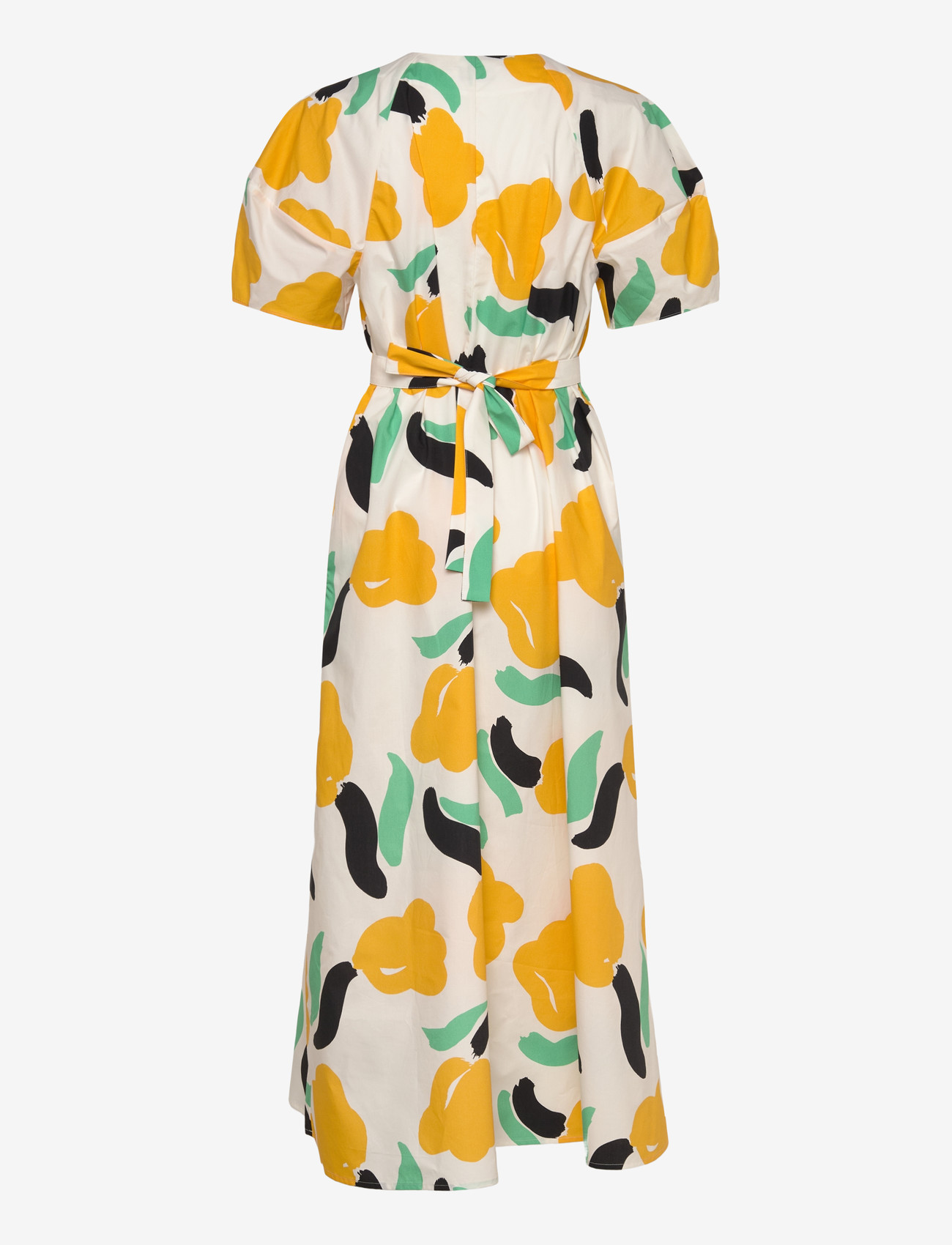 Marimekko - TAIVUT LEMMITTY - slå-om-kjoler - white, orange, green - 2