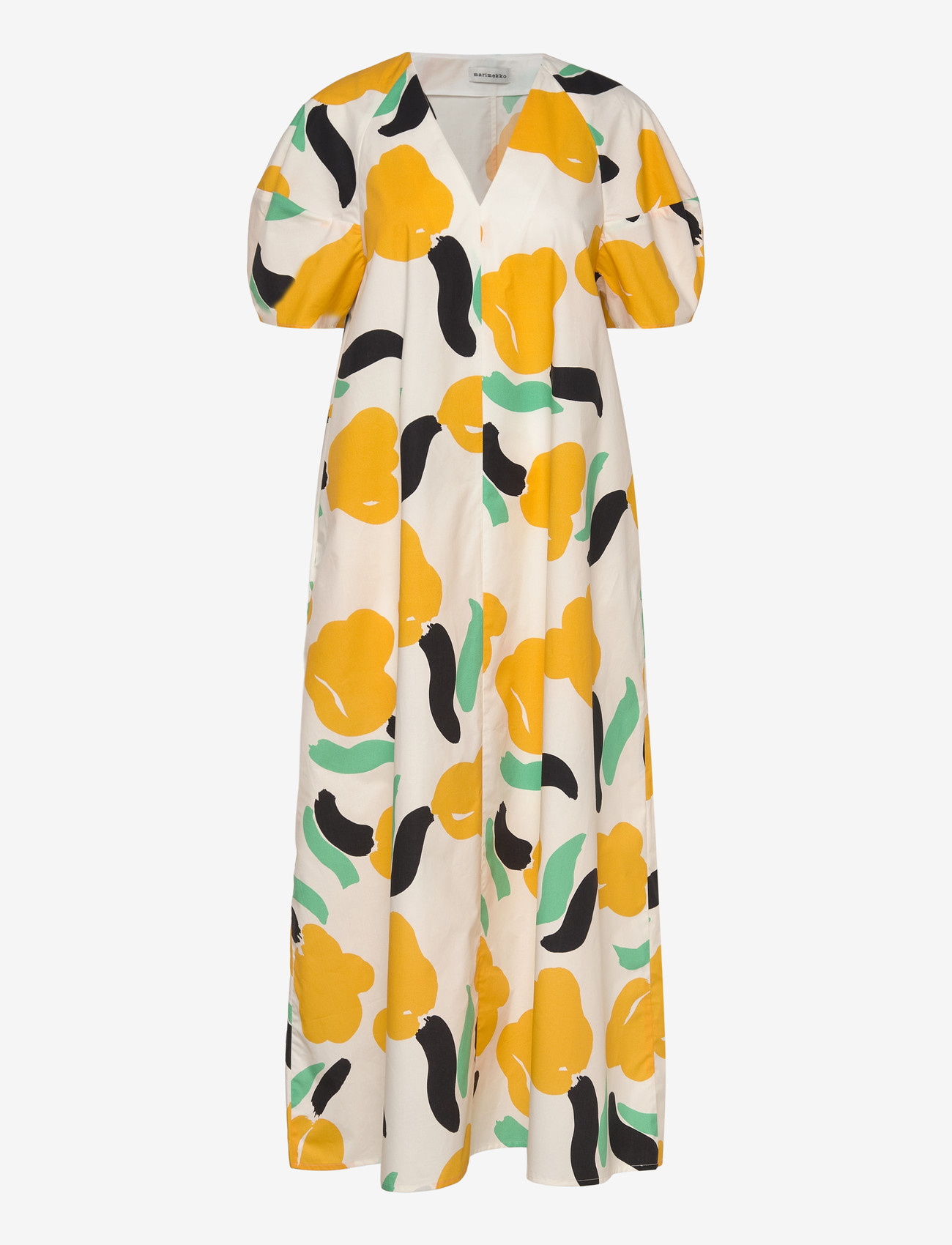 Marimekko - TAIVUT LEMMITTY - slå-om-kjoler - white, orange, green - 3