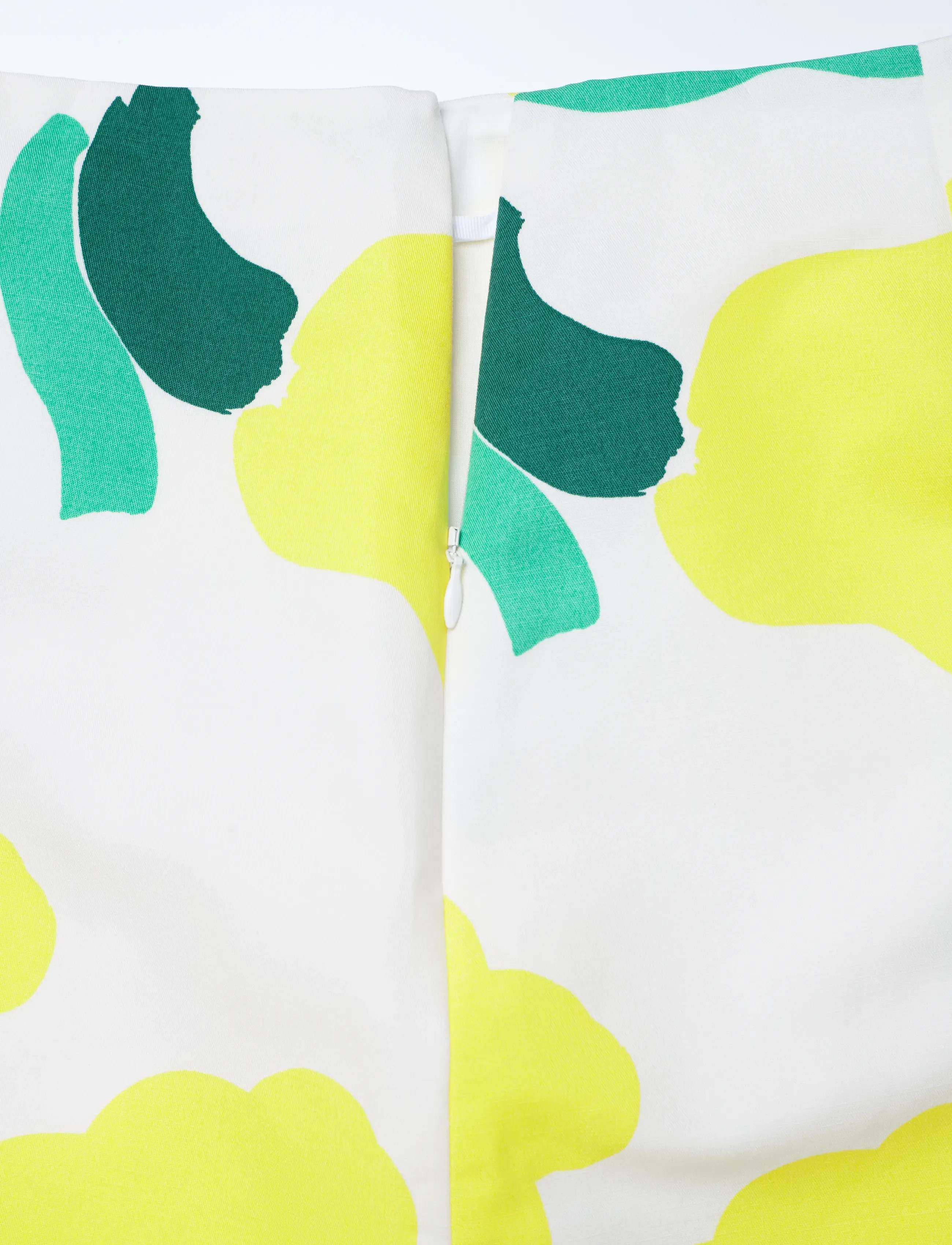 Marimekko - KOKOAMINEN LEMMITTY - korte nederdele - off white, yellow, green - 5