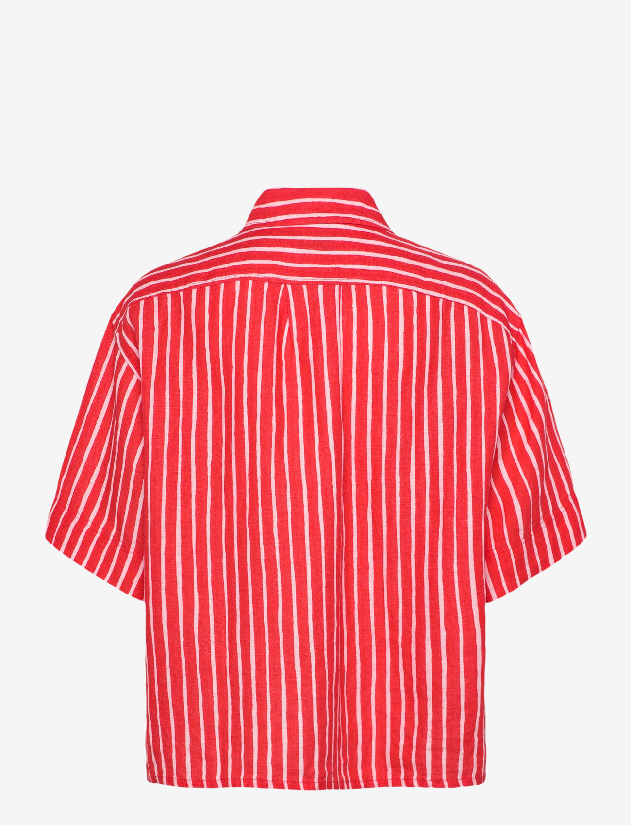 Marimekko - PALINDROMI PICCOLO - hørskjorter - red, light pink - 2