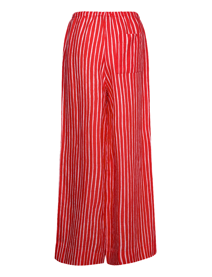 Marimekko - LAJI PICCOLO - linased püksid - red, light pink - 2