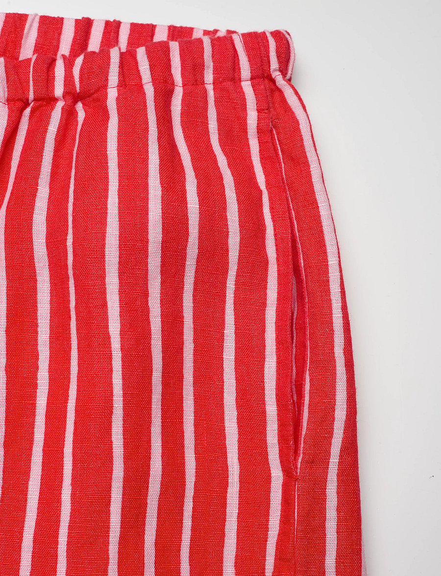 Marimekko - LAJI PICCOLO - linased püksid - red, light pink - 5