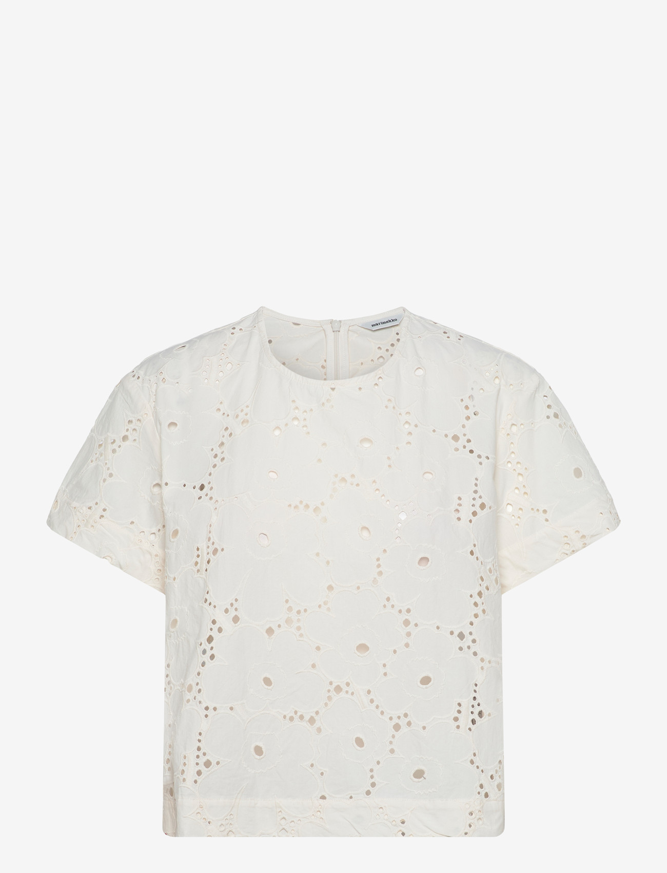 Marimekko - ALUSTUS UNIKKO - kurzämlige blusen - off white - 1