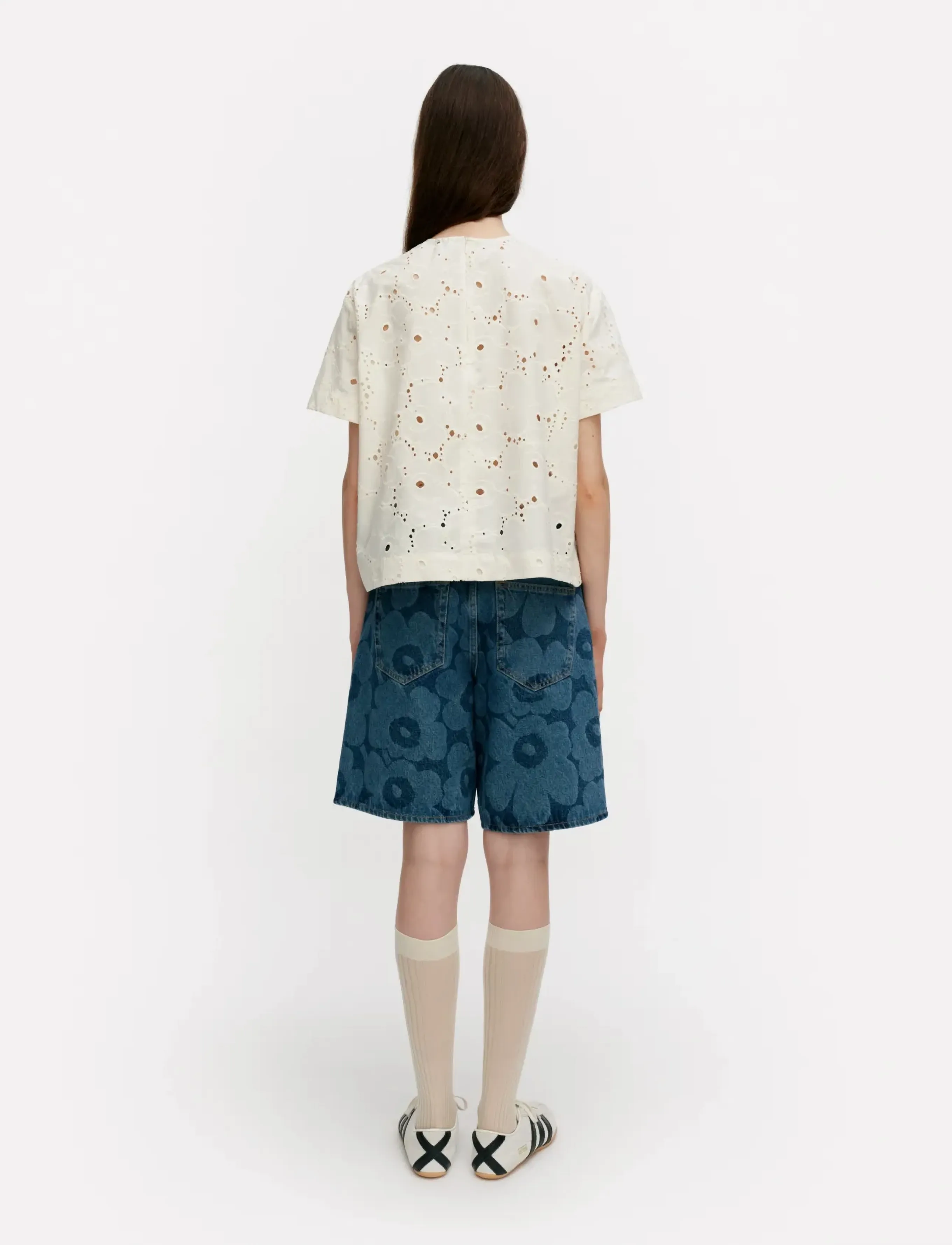Marimekko - ALUSTUS UNIKKO - short-sleeved blouses - off white - 3
