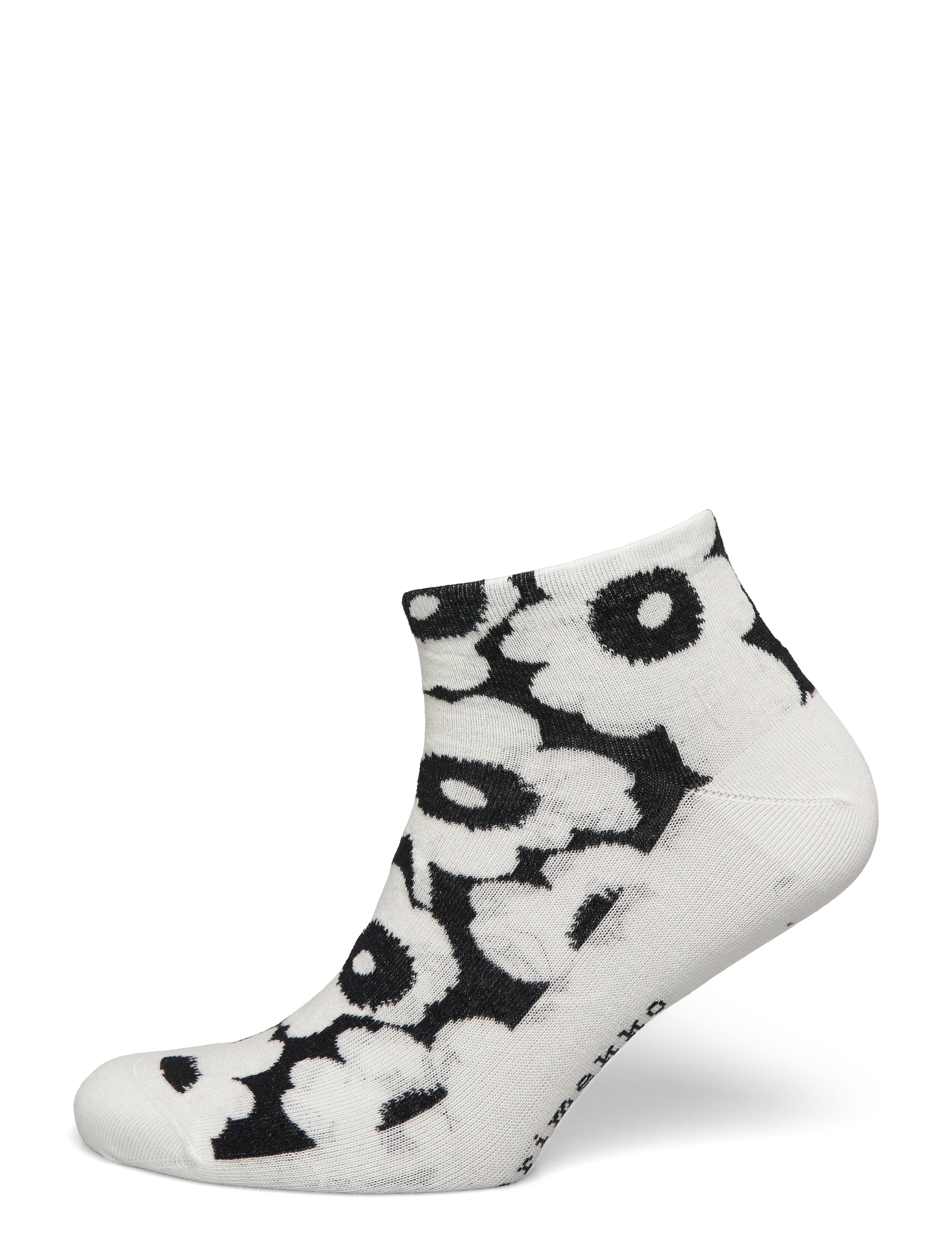 Marimekko RASU UNIKKO - Almindelige strømper - WHITE, BLACK / white