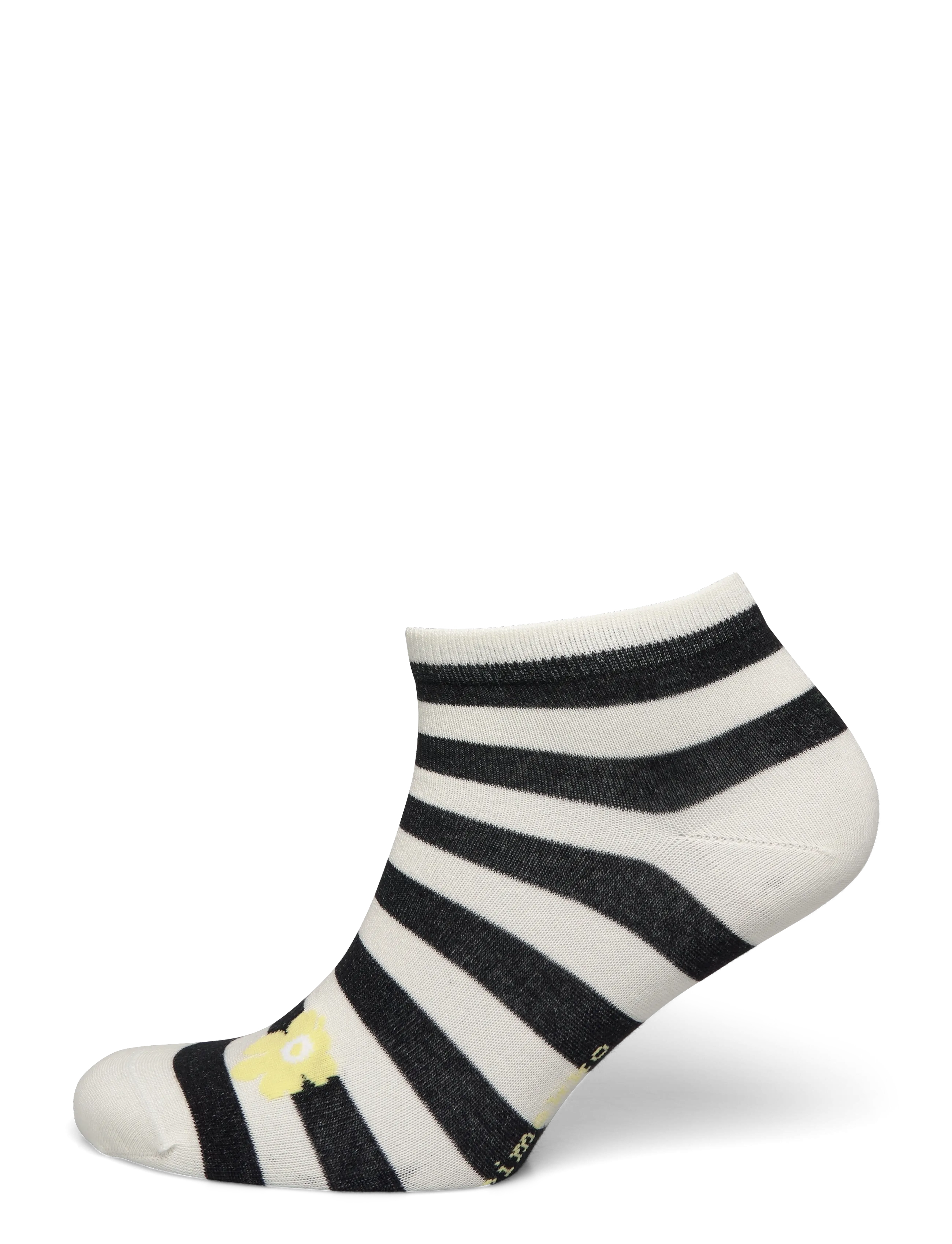 Marimekko RASU TASARAITA UNIKKO - Modetrends - BLACK, WHITE, YELLOW / black