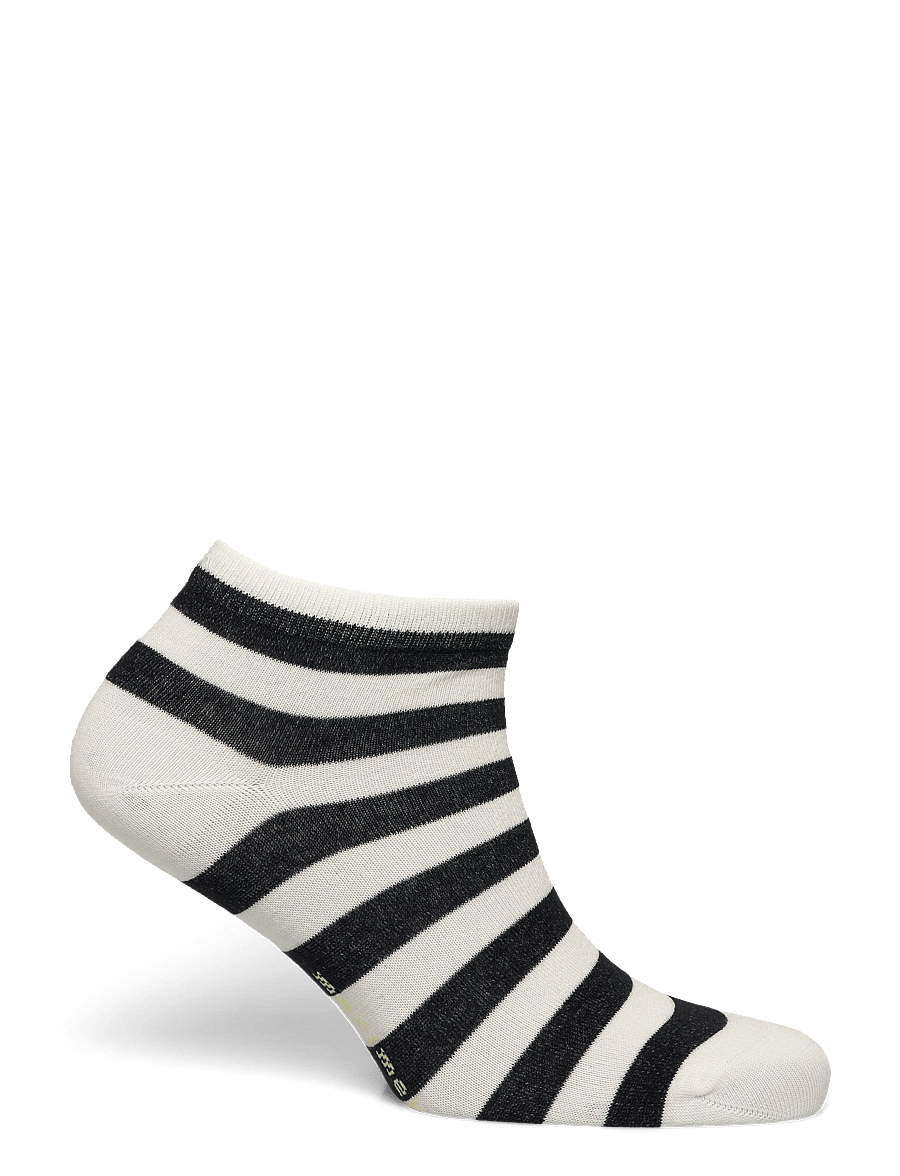 Marimekko - RASU TASARAITA UNIKKO - strümpfe - black, white, yellow - 1