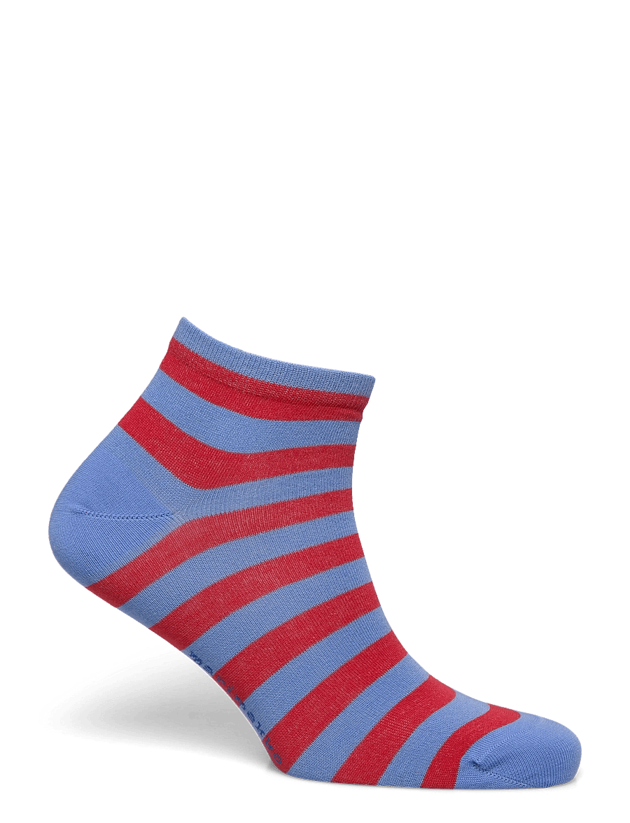 Marimekko - RASU TASARAITA UNIKKO - ankelstrømper - blue, red - 1