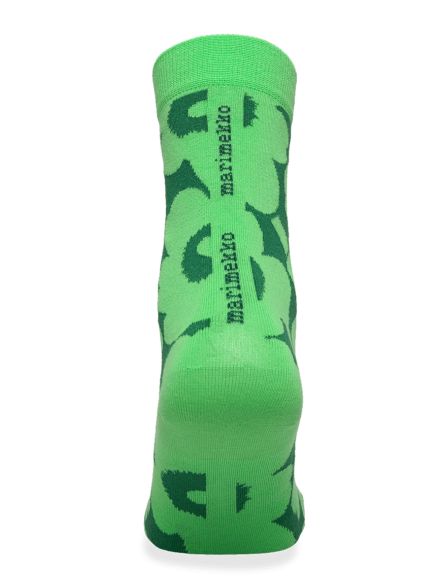 Marimekko - LINJAUS UNIKKO - normale socken - green, dark green - 2