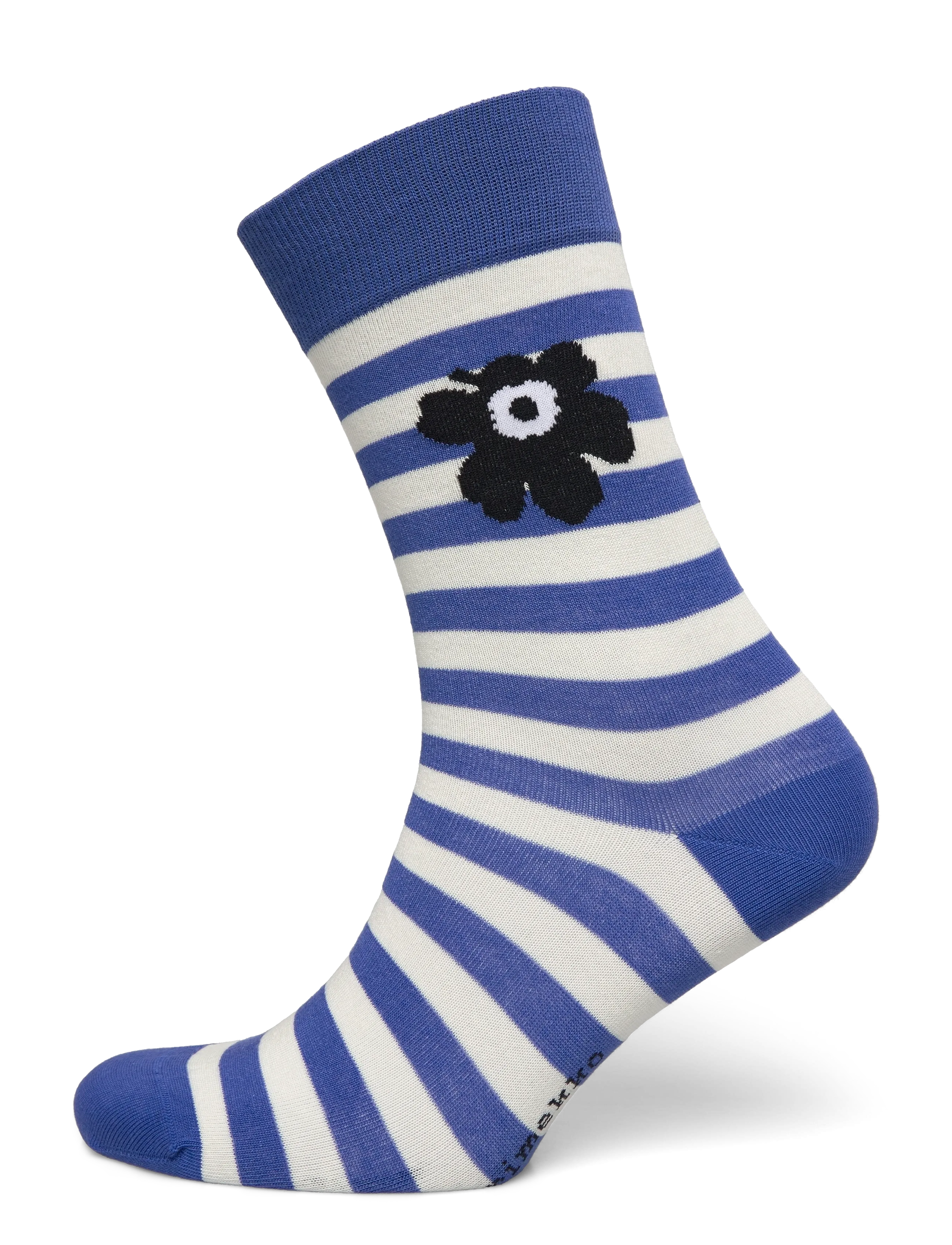 Marimekko KASVAA TASARAITA UNIKKO ONE - Almindelige strømper - BLUE, OFF WHITE, BLACK / blue