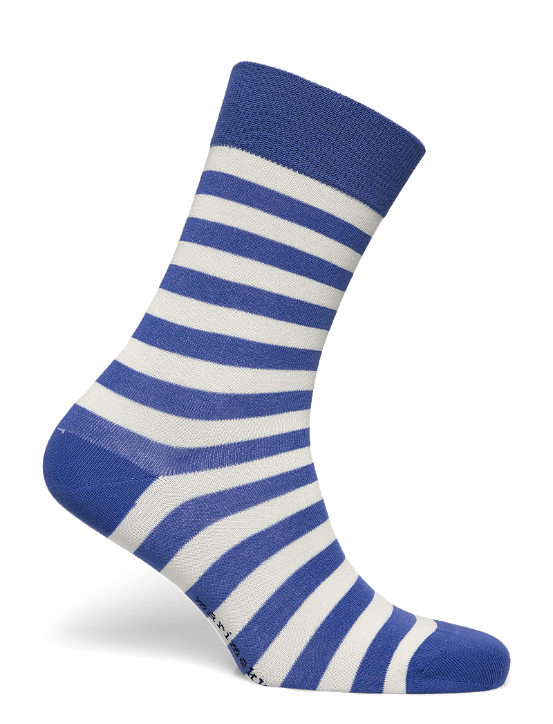 Marimekko - KASVAA TASARAITA UNIKKO ONE - almindelige strømper - blue, off white, black - 1