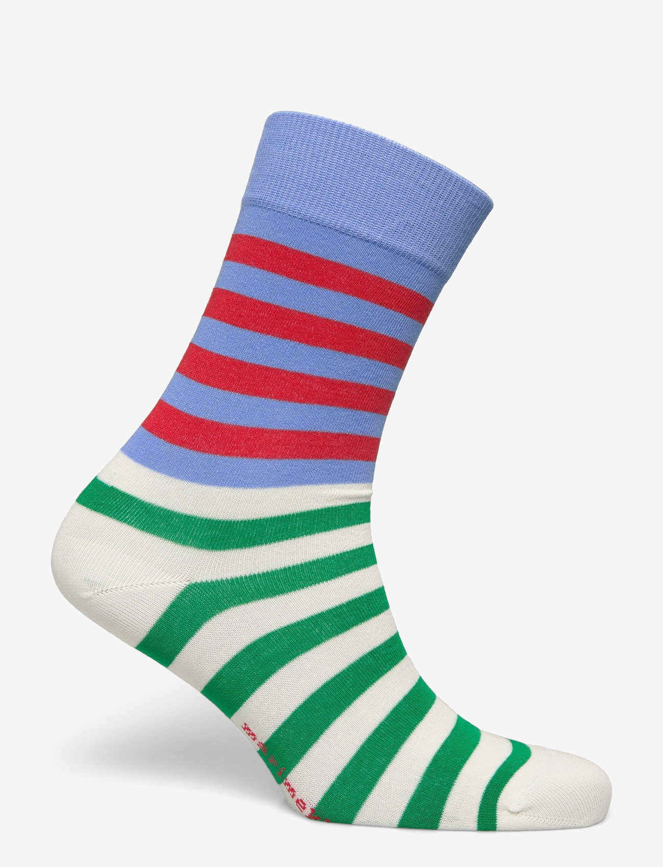 Marimekko - KASVAA TASARAITA UNIKKO TWO - almindelige strømper - blue, red, off white, green - 1