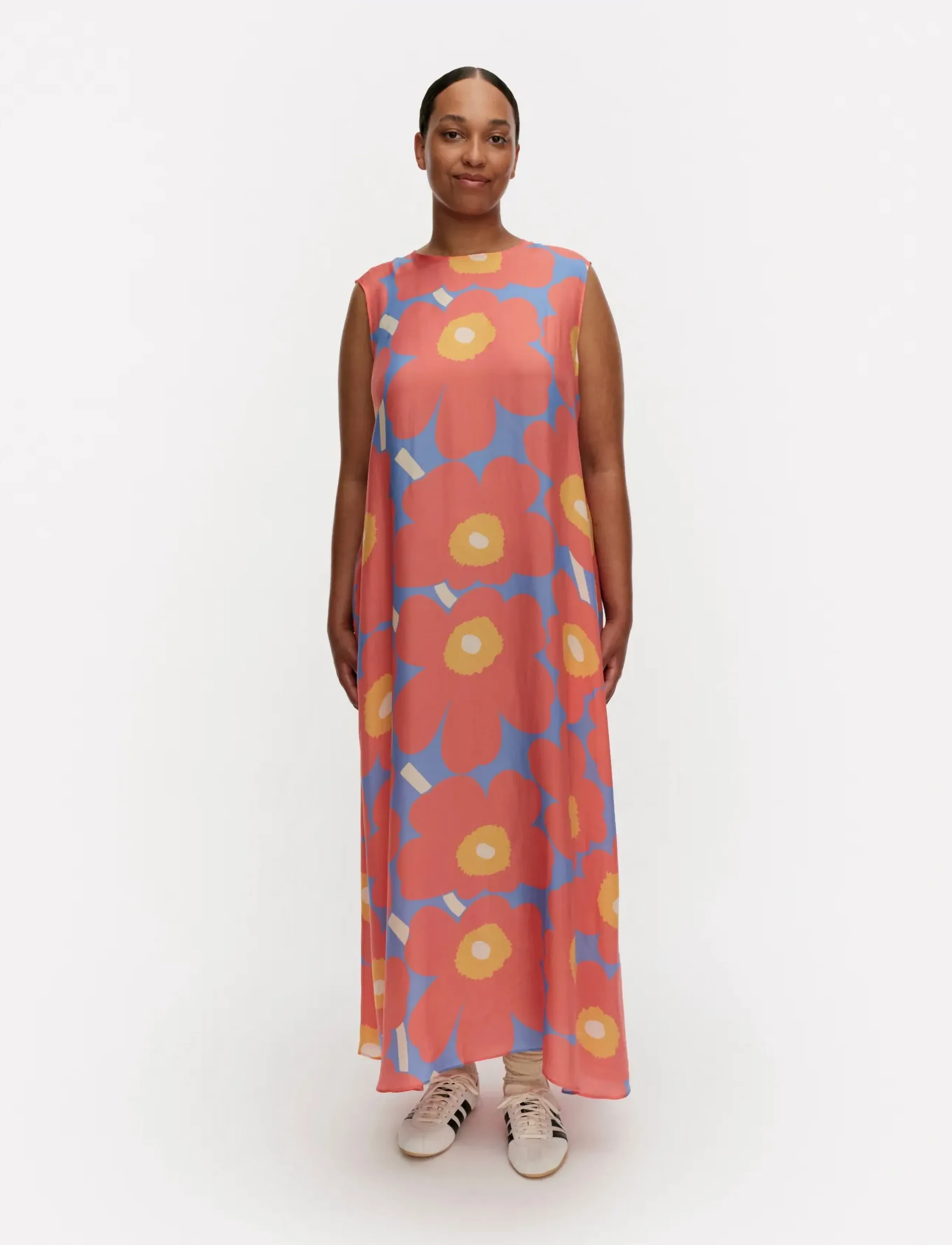 Marimekko MIGOT UNIKKO - Skandinaavia mood - BLUE, RED, ORANGE / red