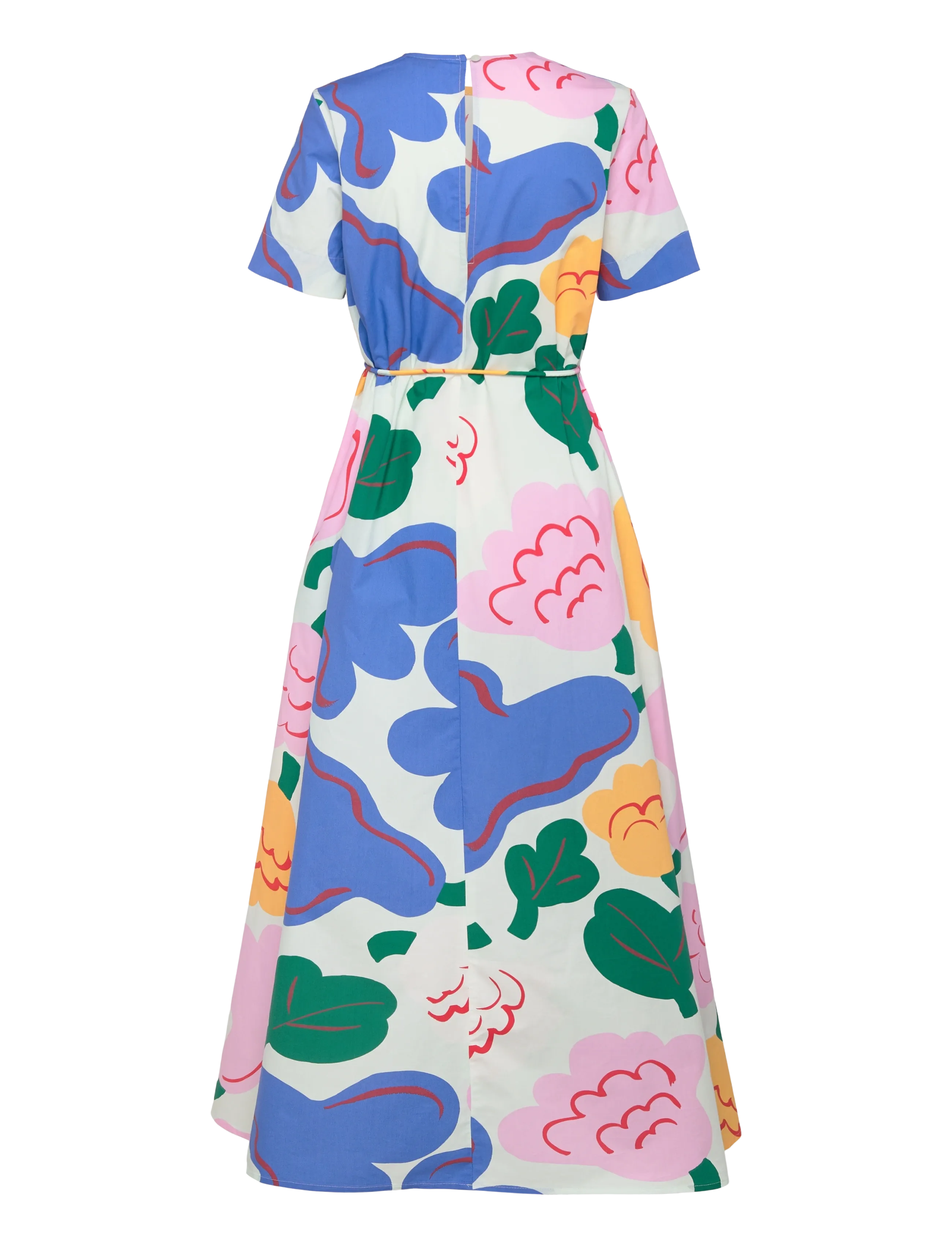 Marimekko - ASETELMA KUKASTA KUKKAAN - maxi kjoler - light green, green, blue - 2