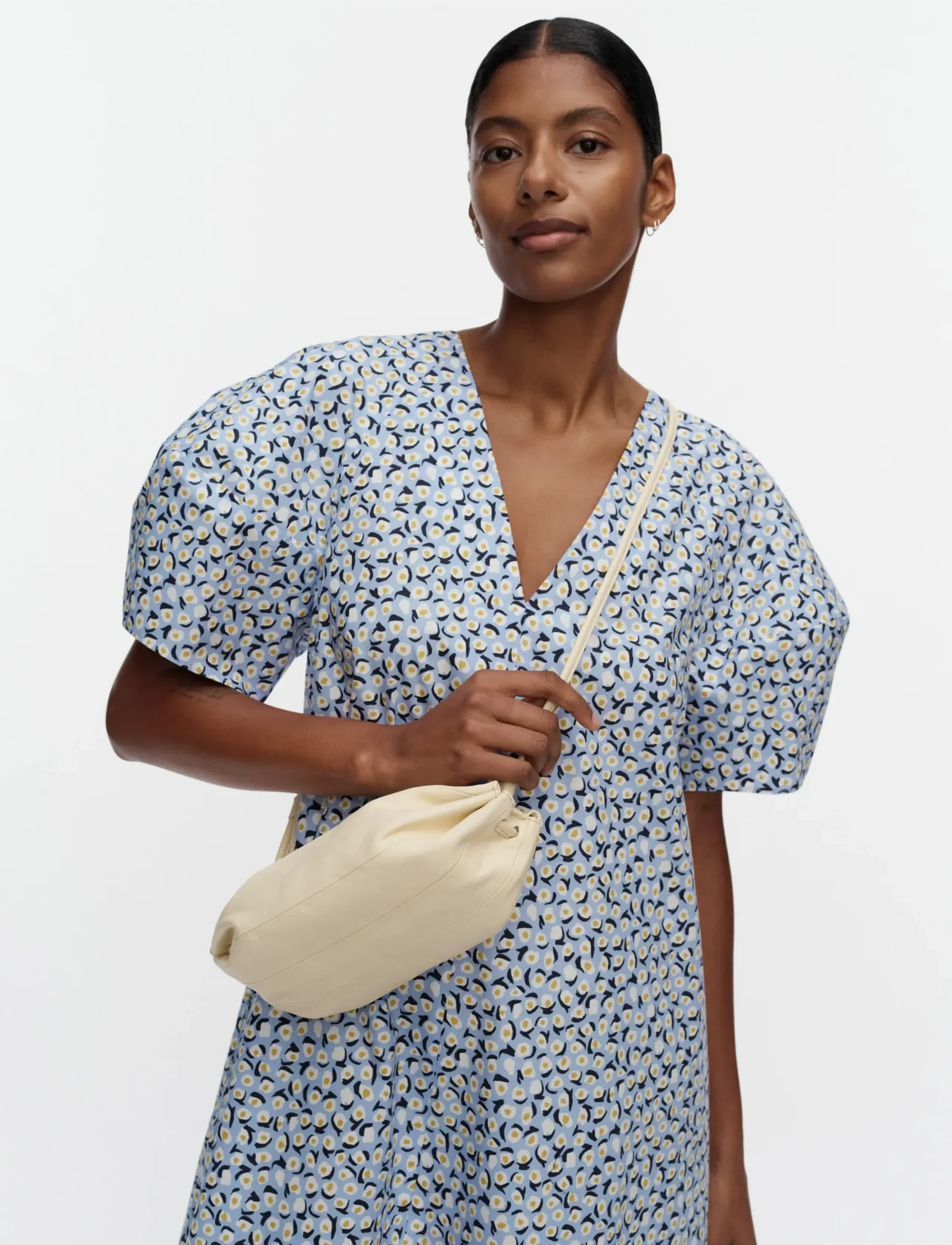Marimekko Pikku Karla, Kvinder, Pouch Taske, Cream, Str: ONE SIZE
