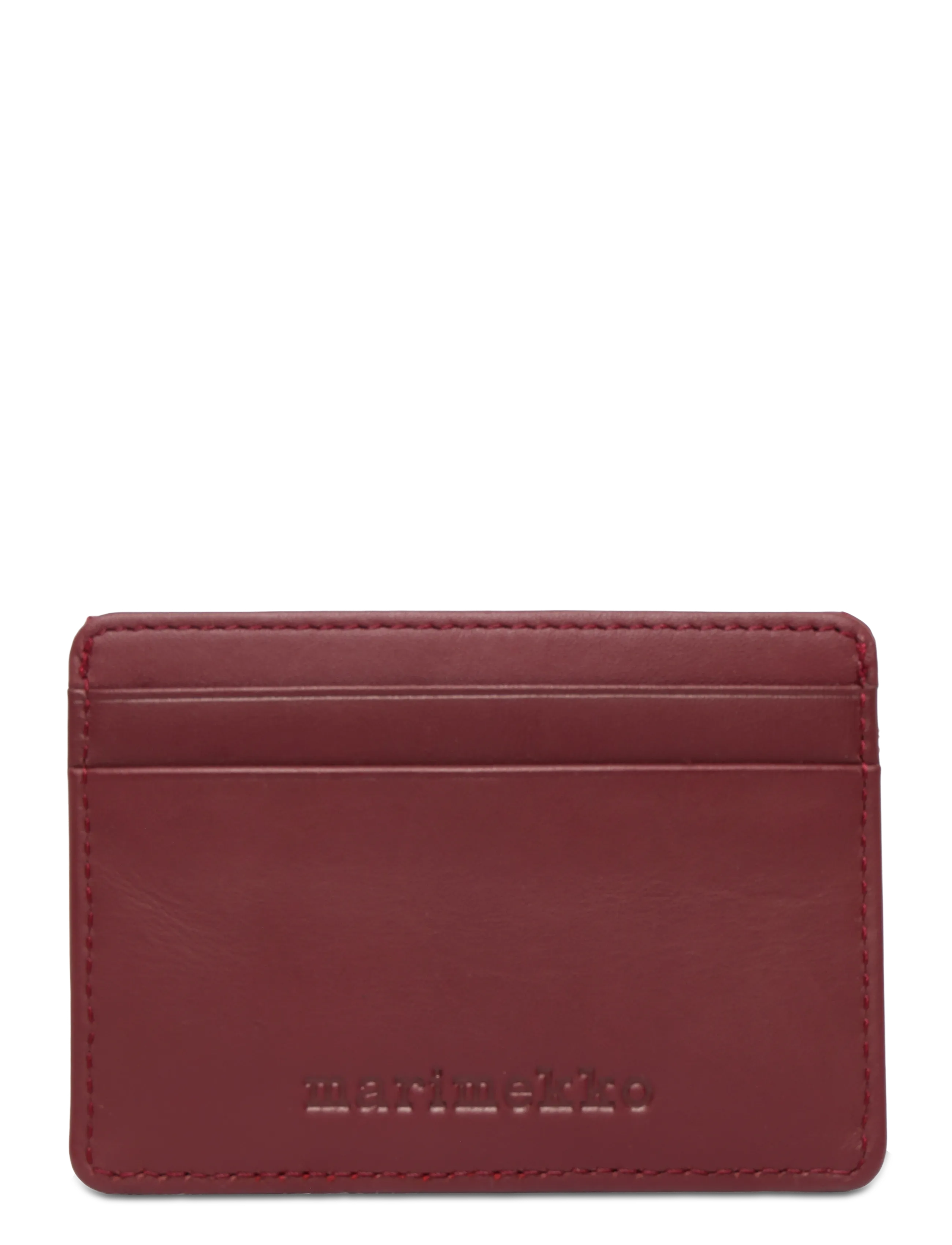 Marimekko - CARD HOLDER UNIKKO - wine red - 1