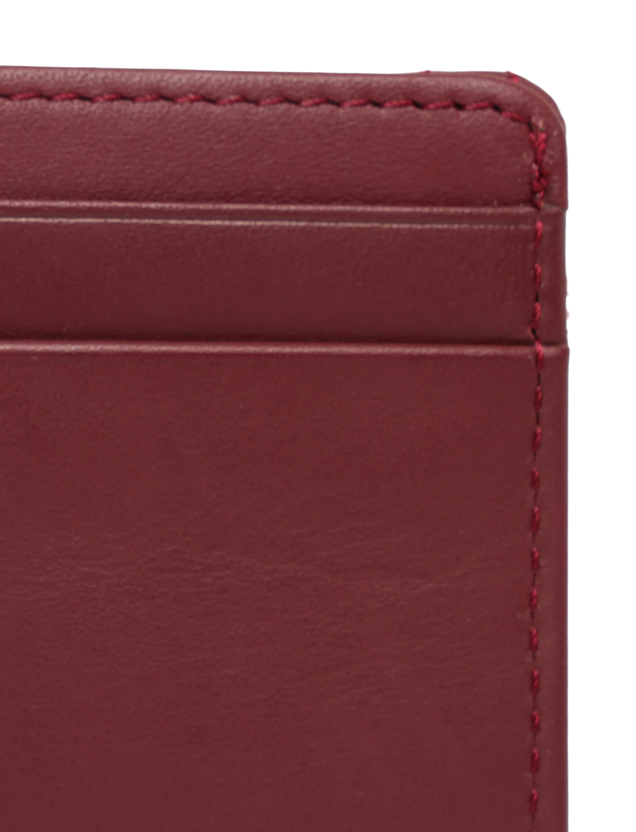 Marimekko - CARD HOLDER UNIKKO - wine red - 3